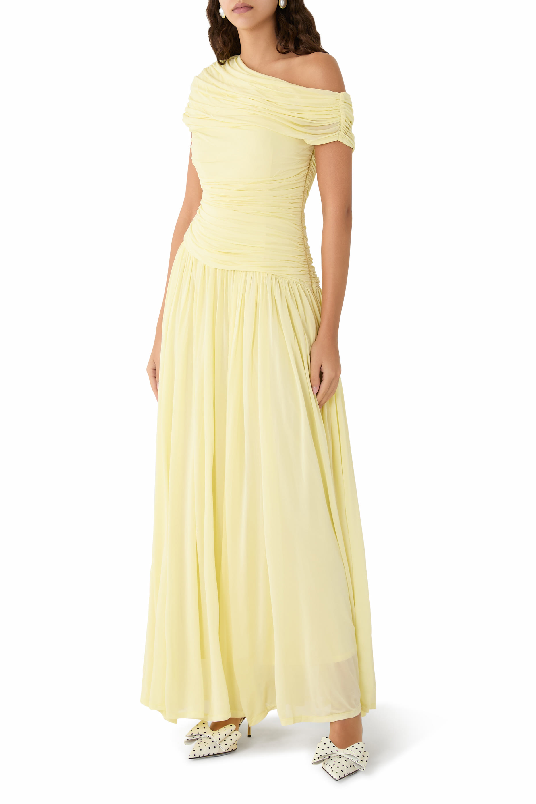 حذاء كلاسيك لو كادو 85 منقط بسير خلفي