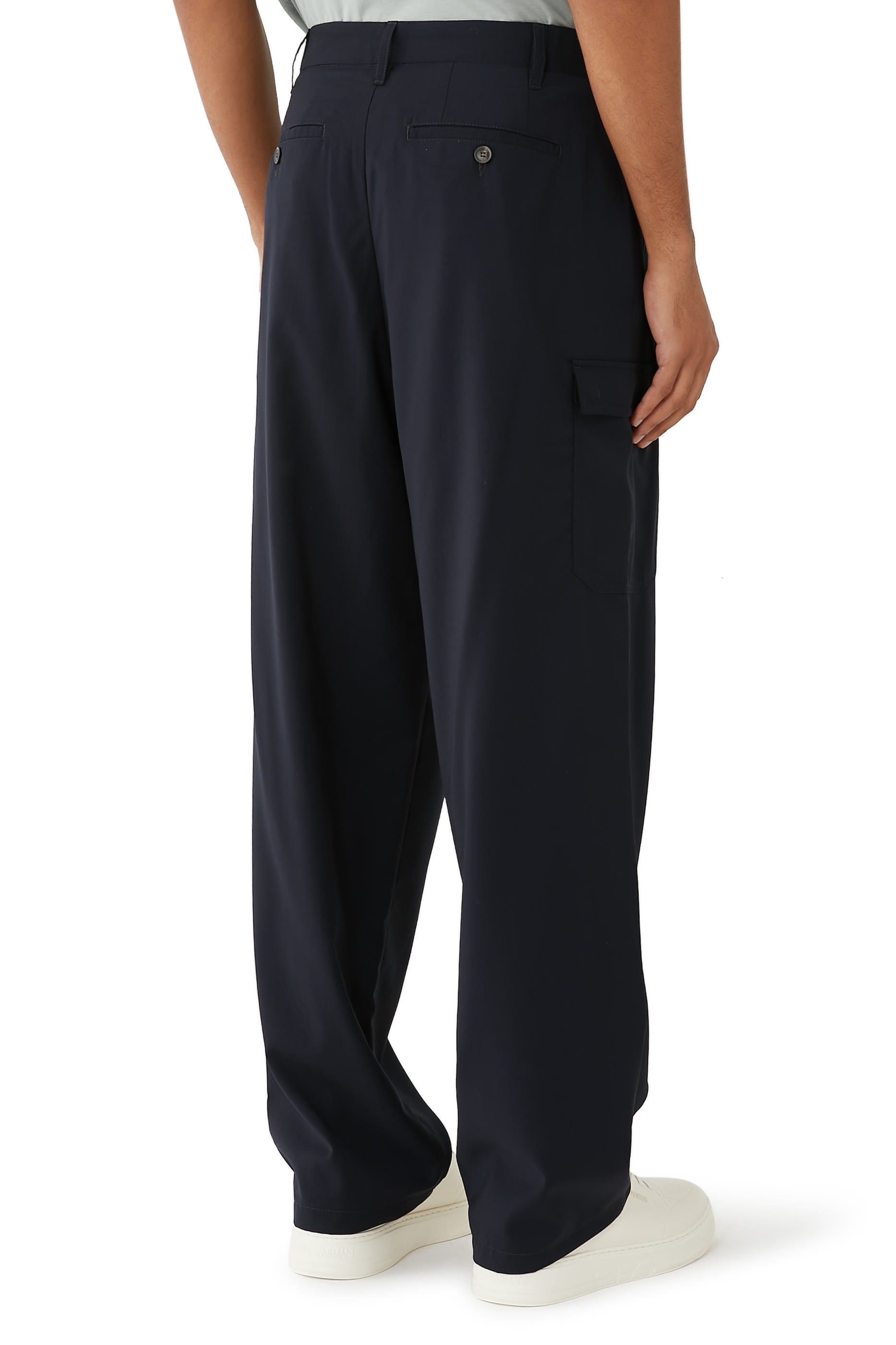 بنطال بقصة كارغو مريحة