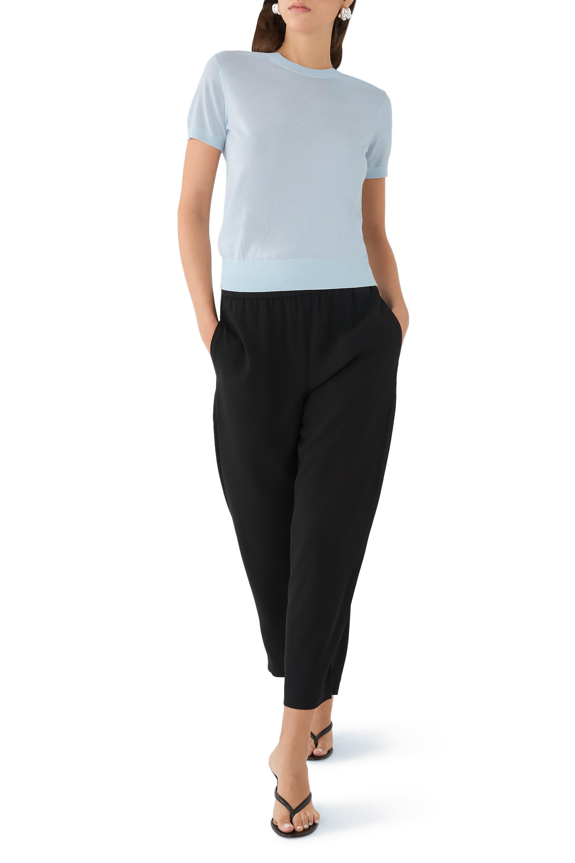 تيشيرت اساسي صوف ريغال