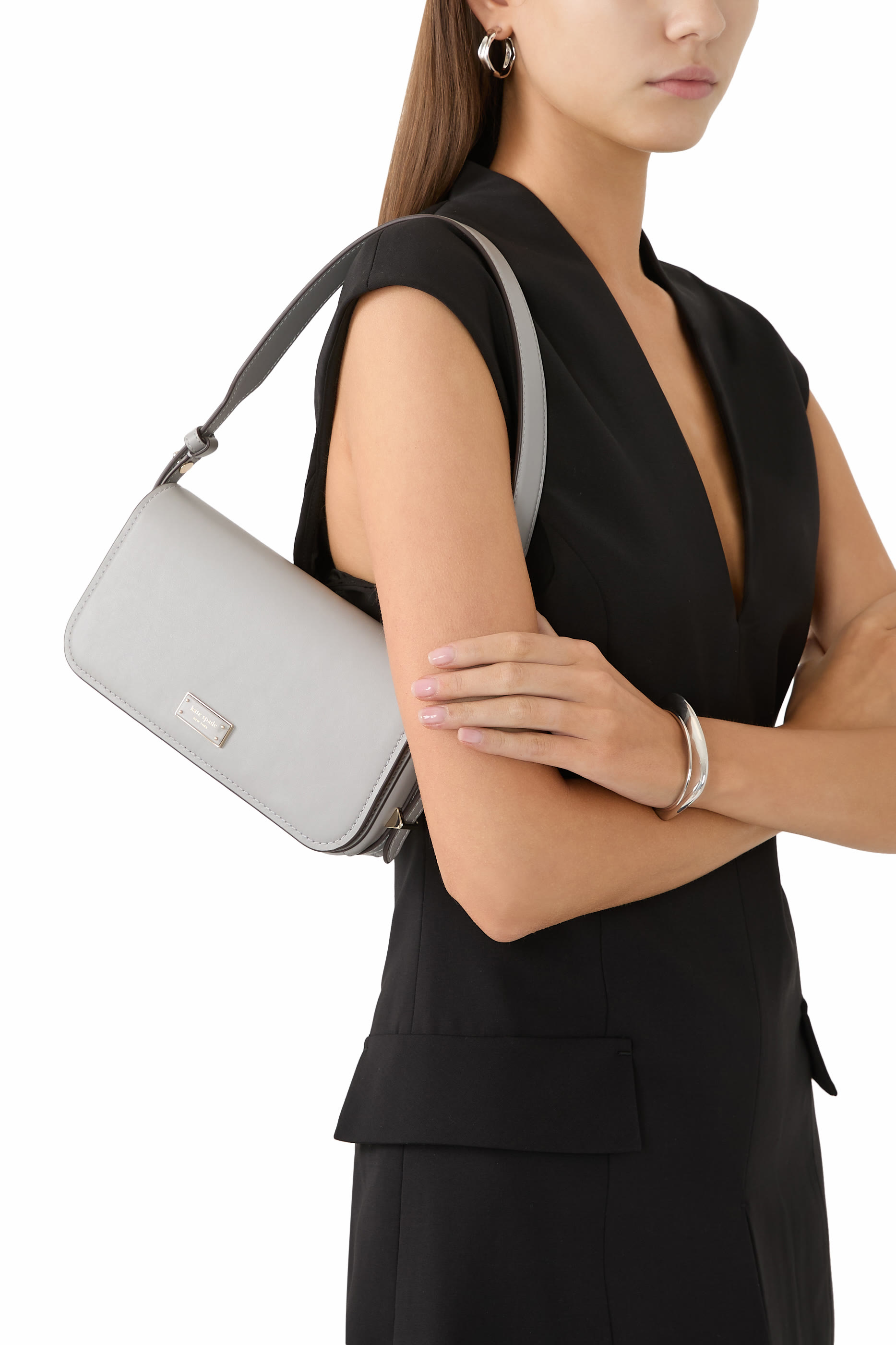 حقيبة كتف ليف جلد ناعم