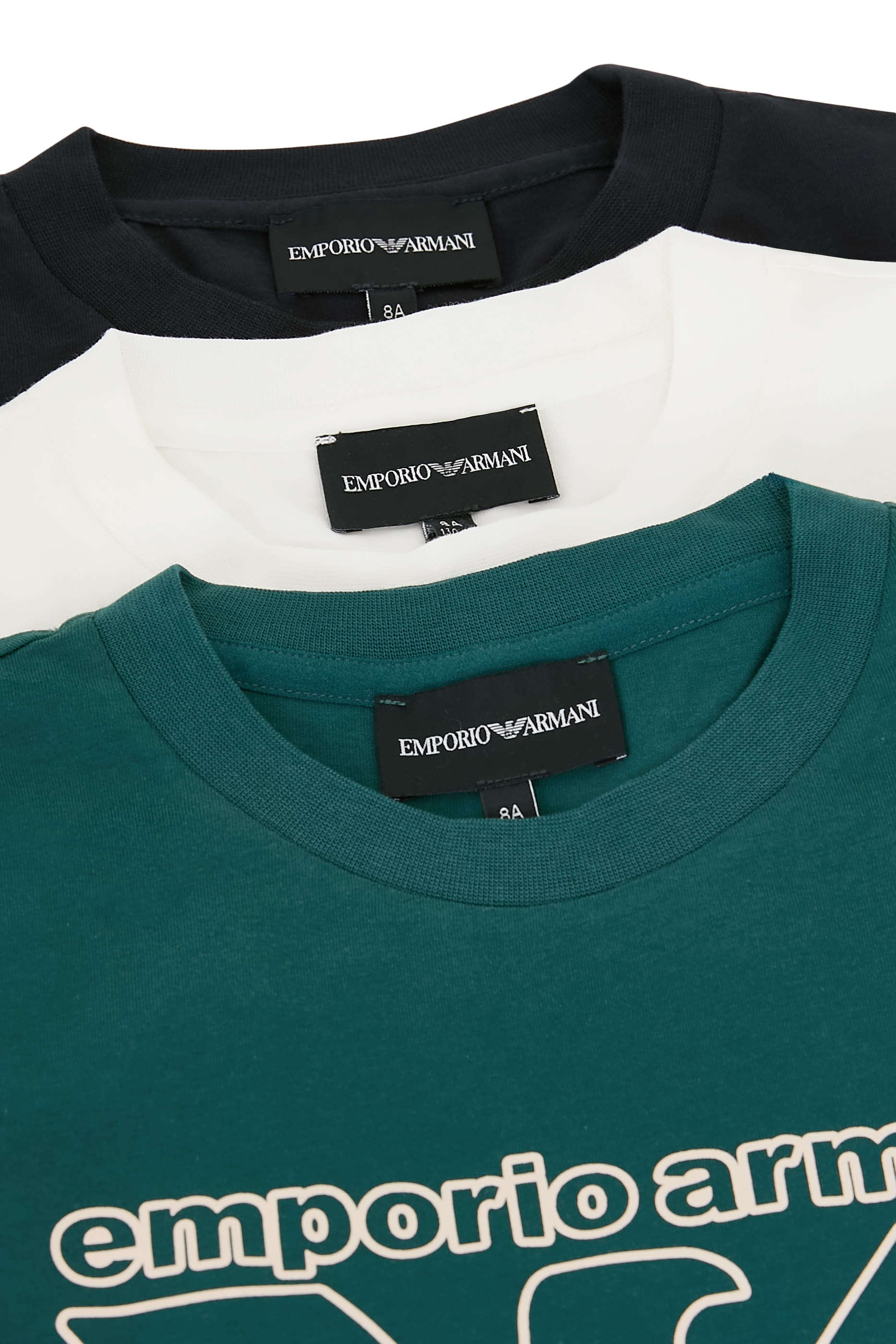 طقم تيشيرت قطن للأطفال، 3 قطع