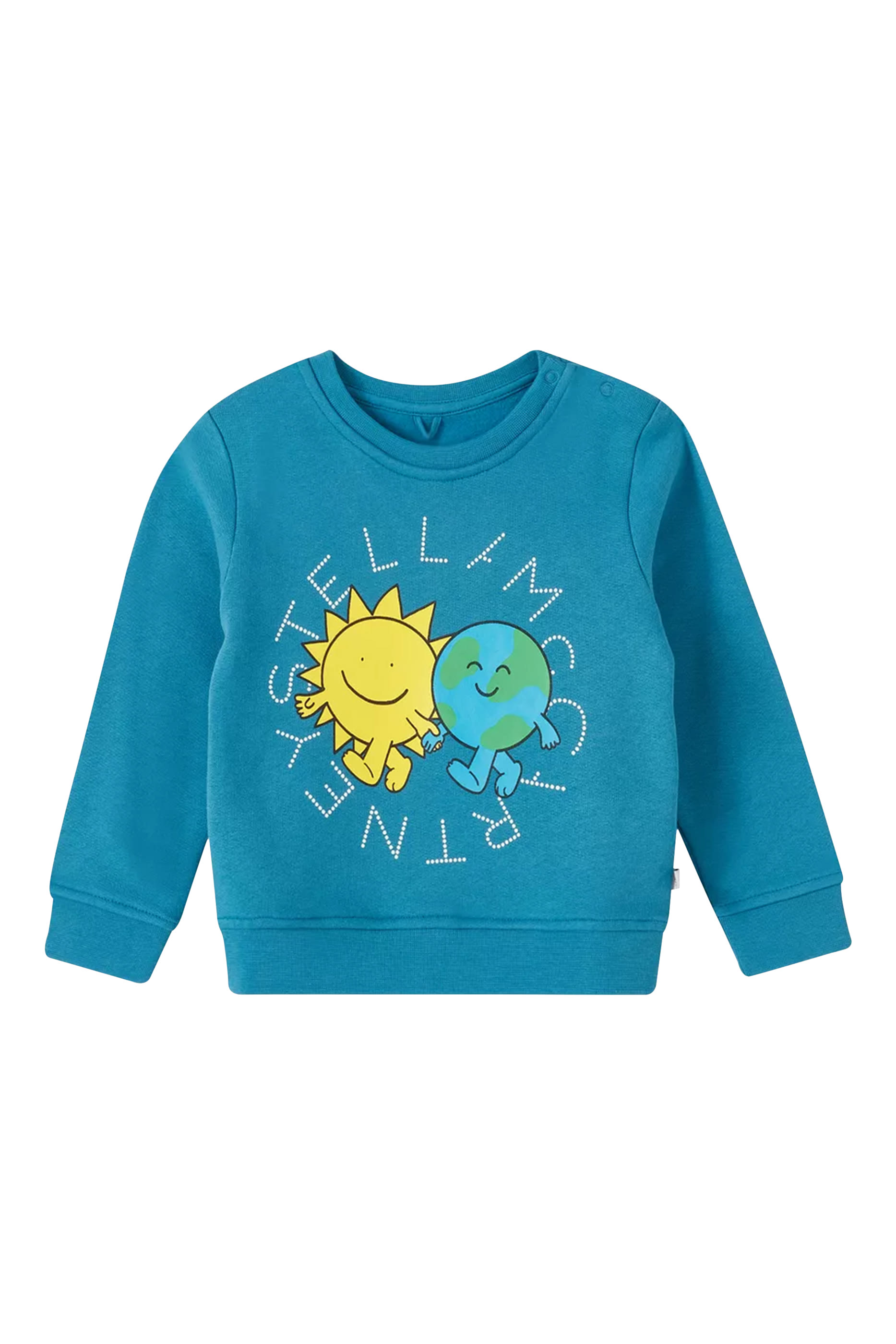 سويت شيرت بطبعة إيرث فريندس غرافيكية للاطفال