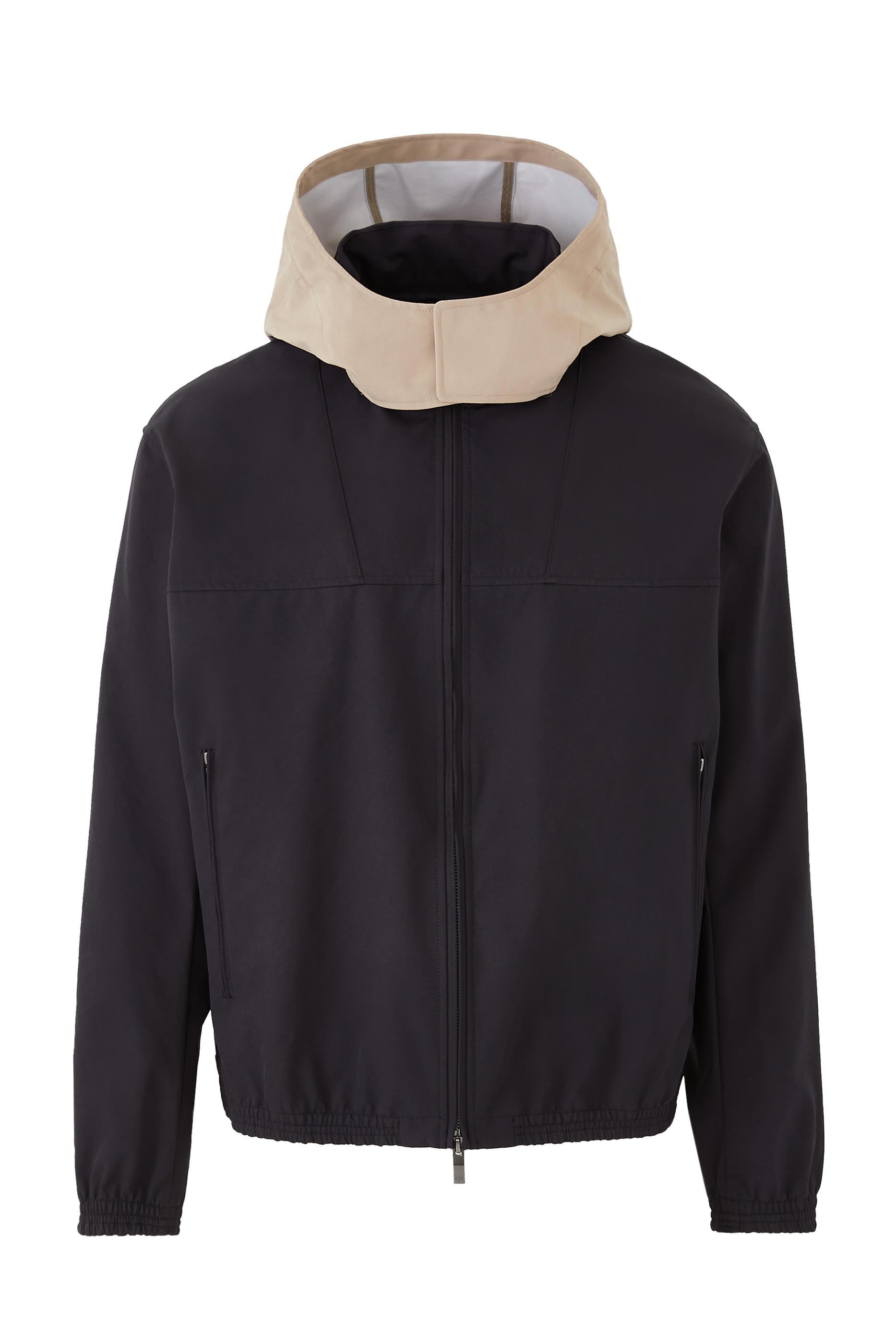 جاكيت فضفاض بشعار الماركة