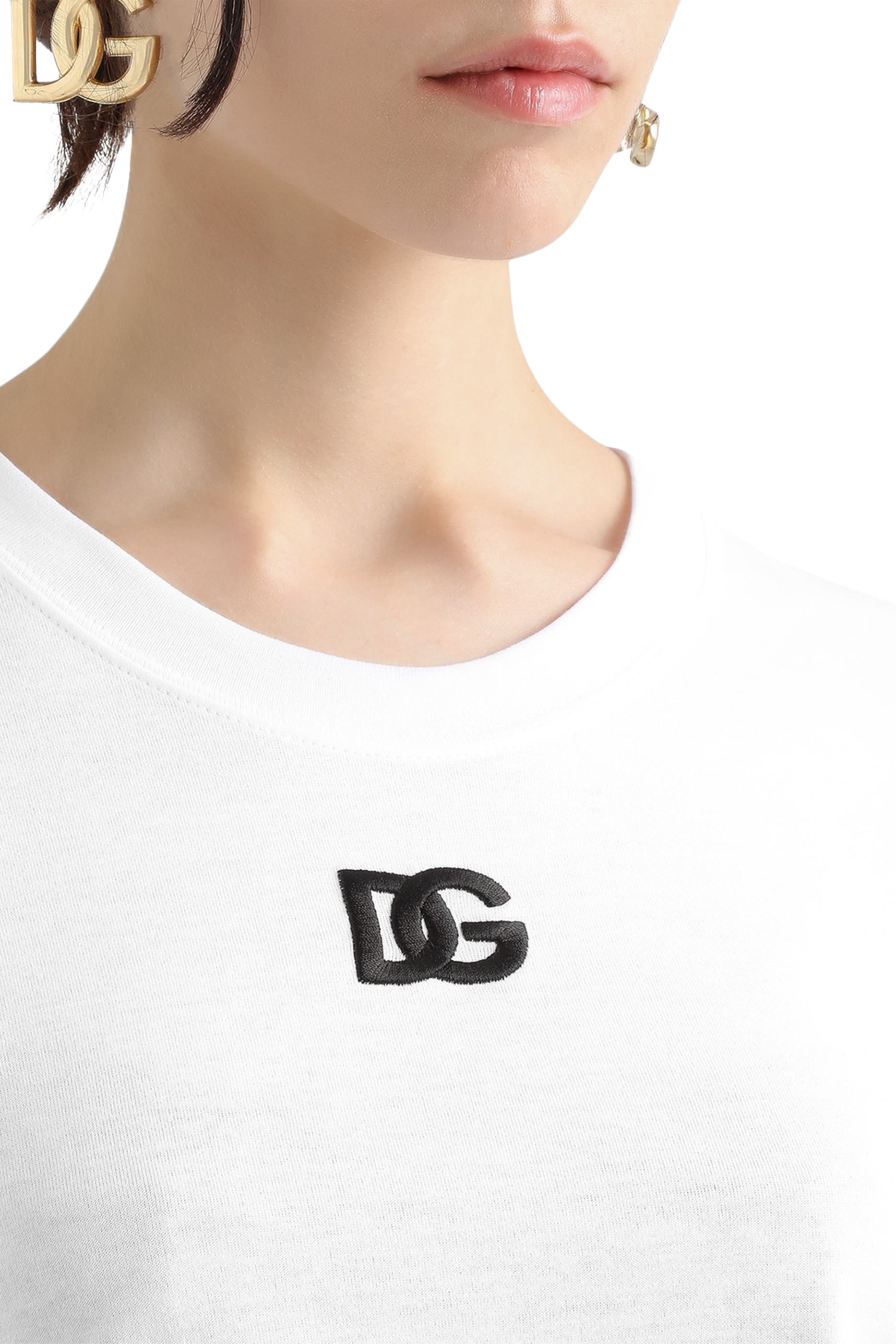 تيشيرت مطرز بشعار الماركة جيرسيه