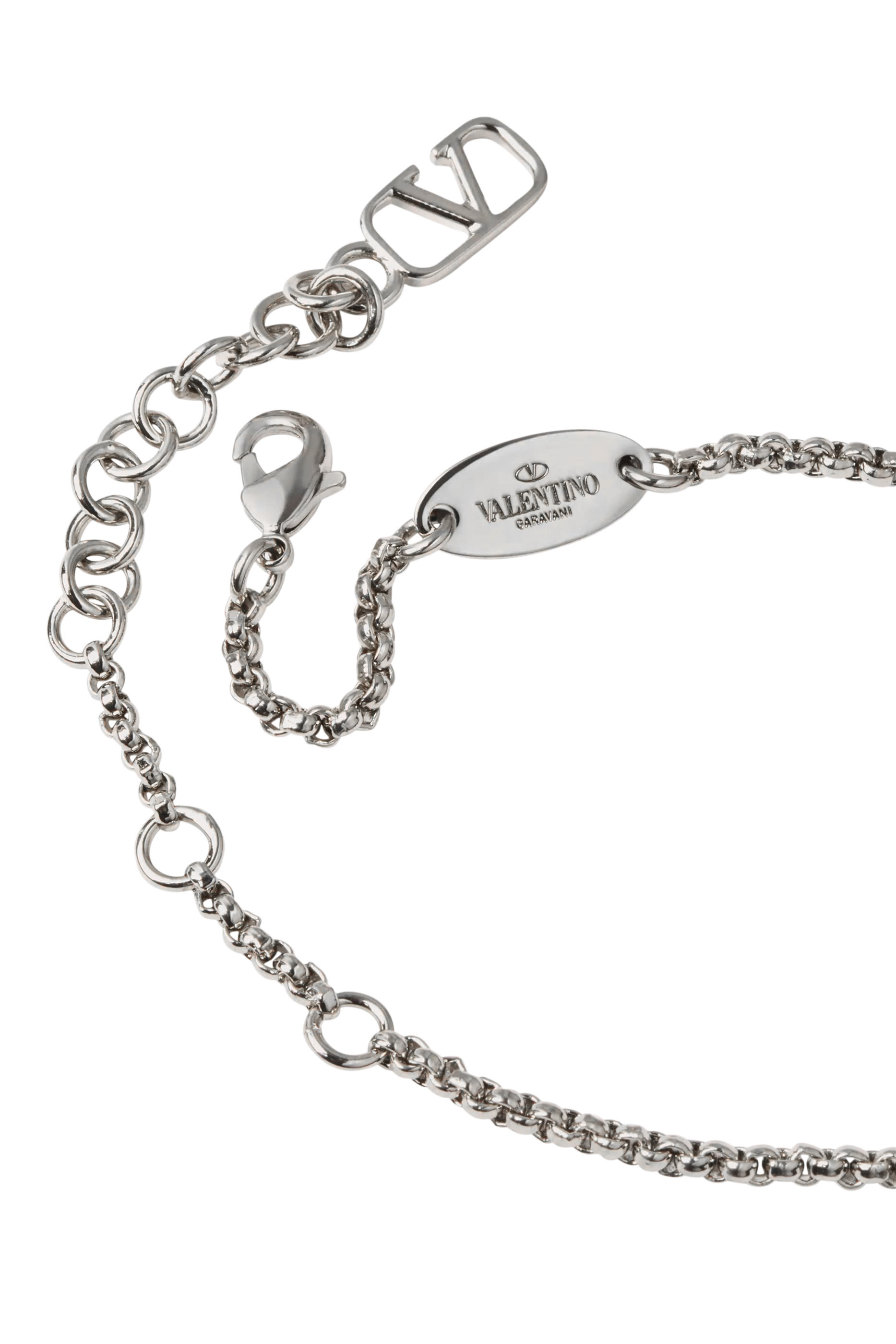 سوار بحلية شعار الماركة وكريستال سواروفسكي، معدن