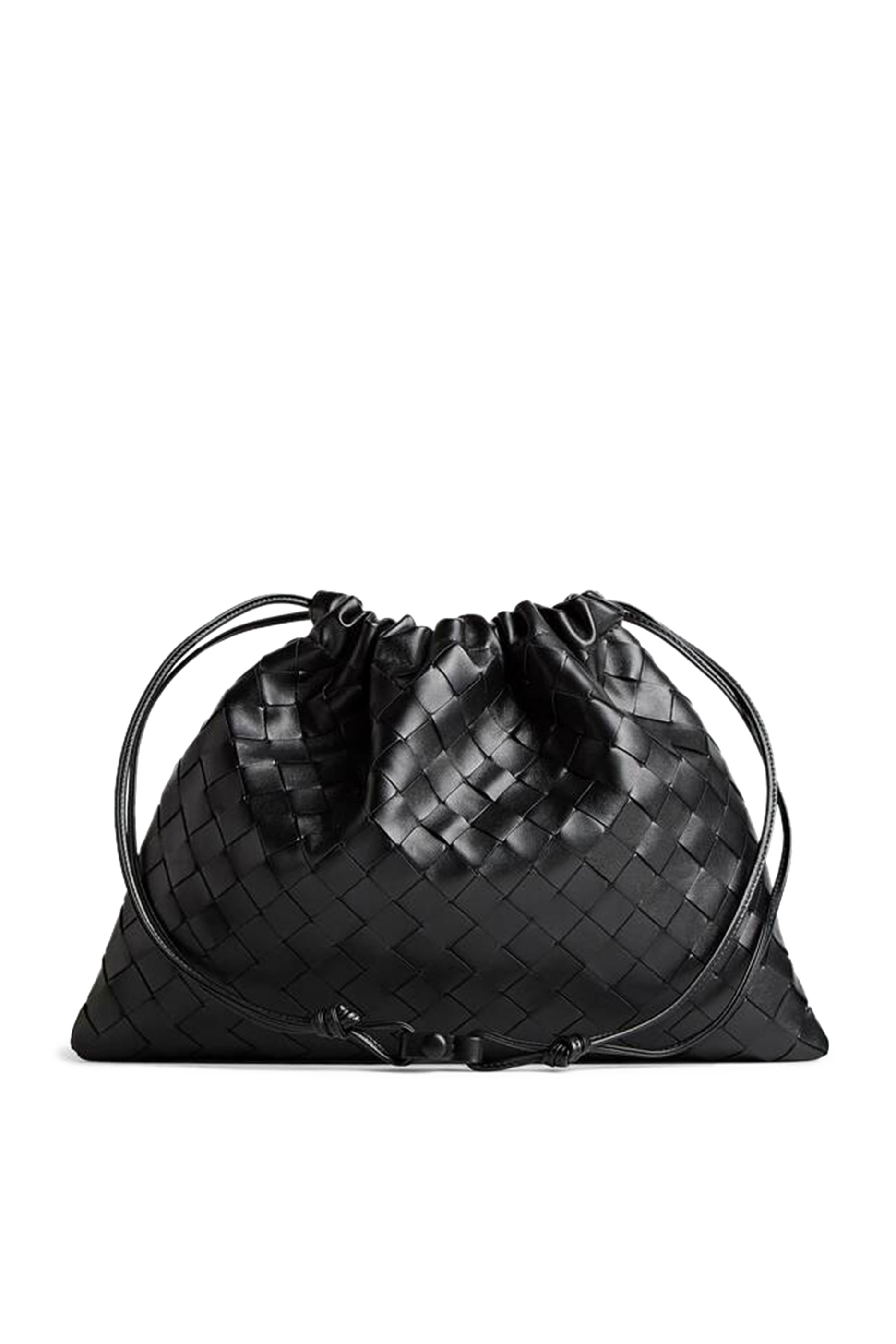 حقيبة متوسطة بأربطة تضييق