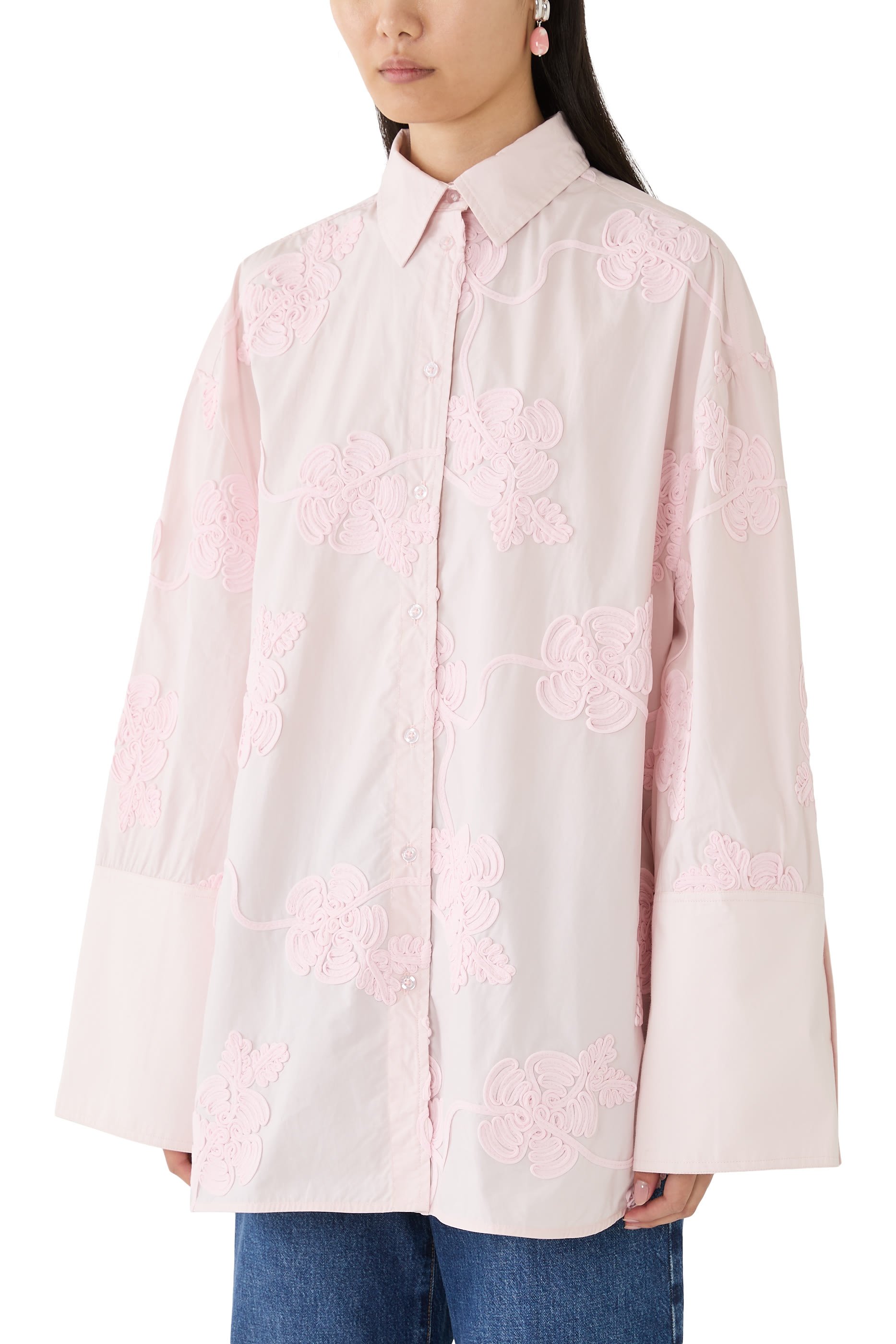 Flower Oversized Shirt