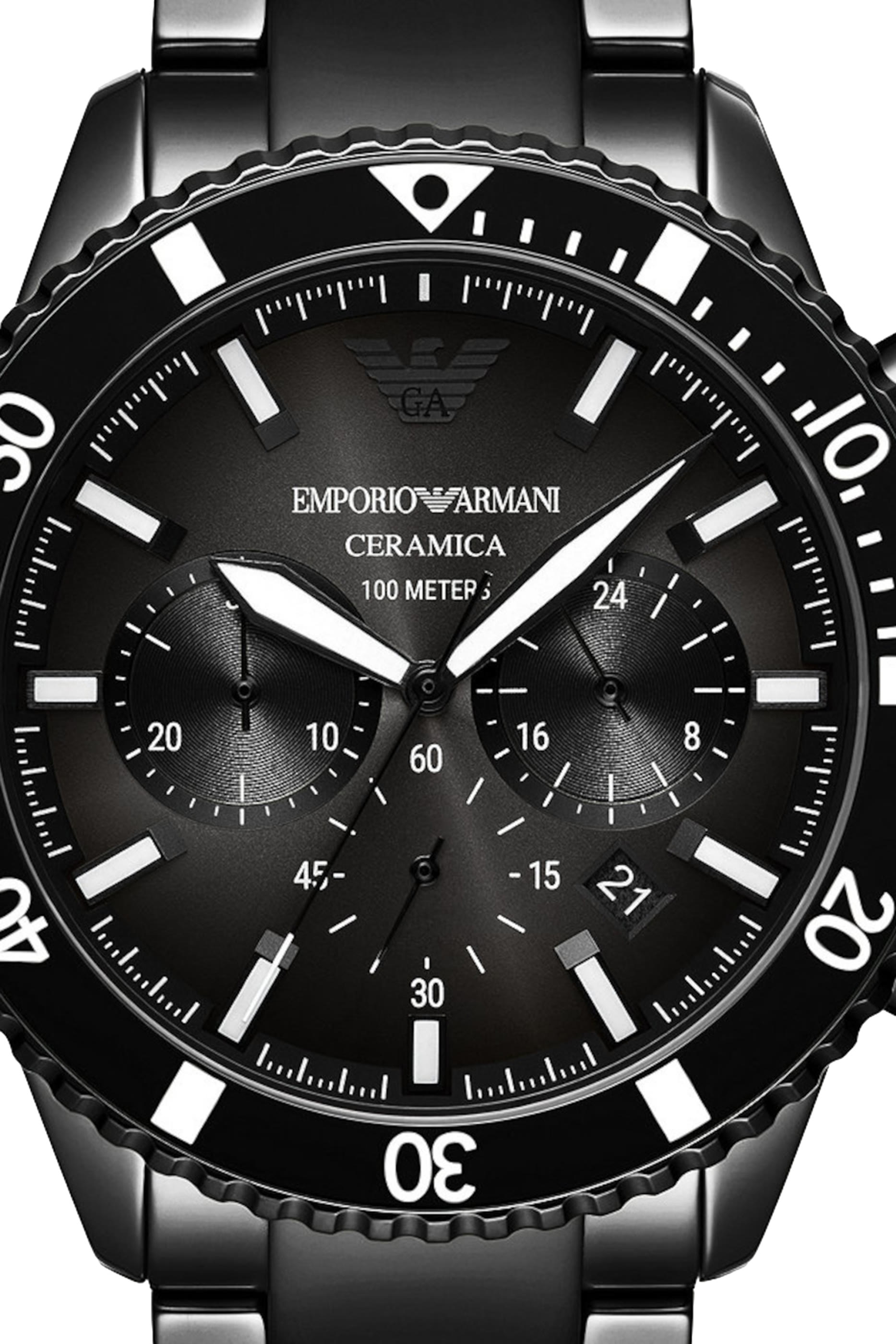 ساعة درايفر كرونوغراف سيراميك 43 مم