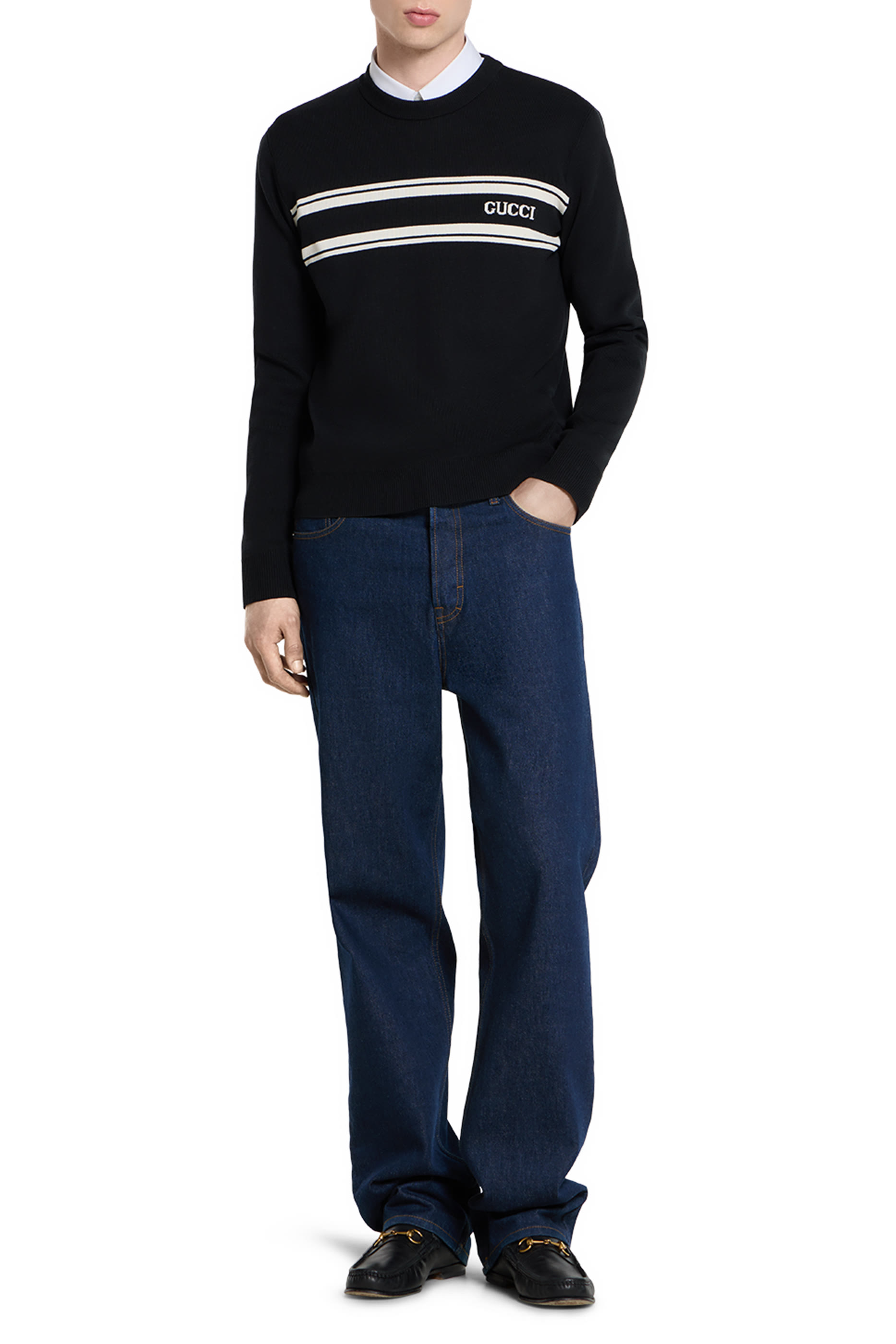 كنزة بحياكة إنتارسيا حرير قطن