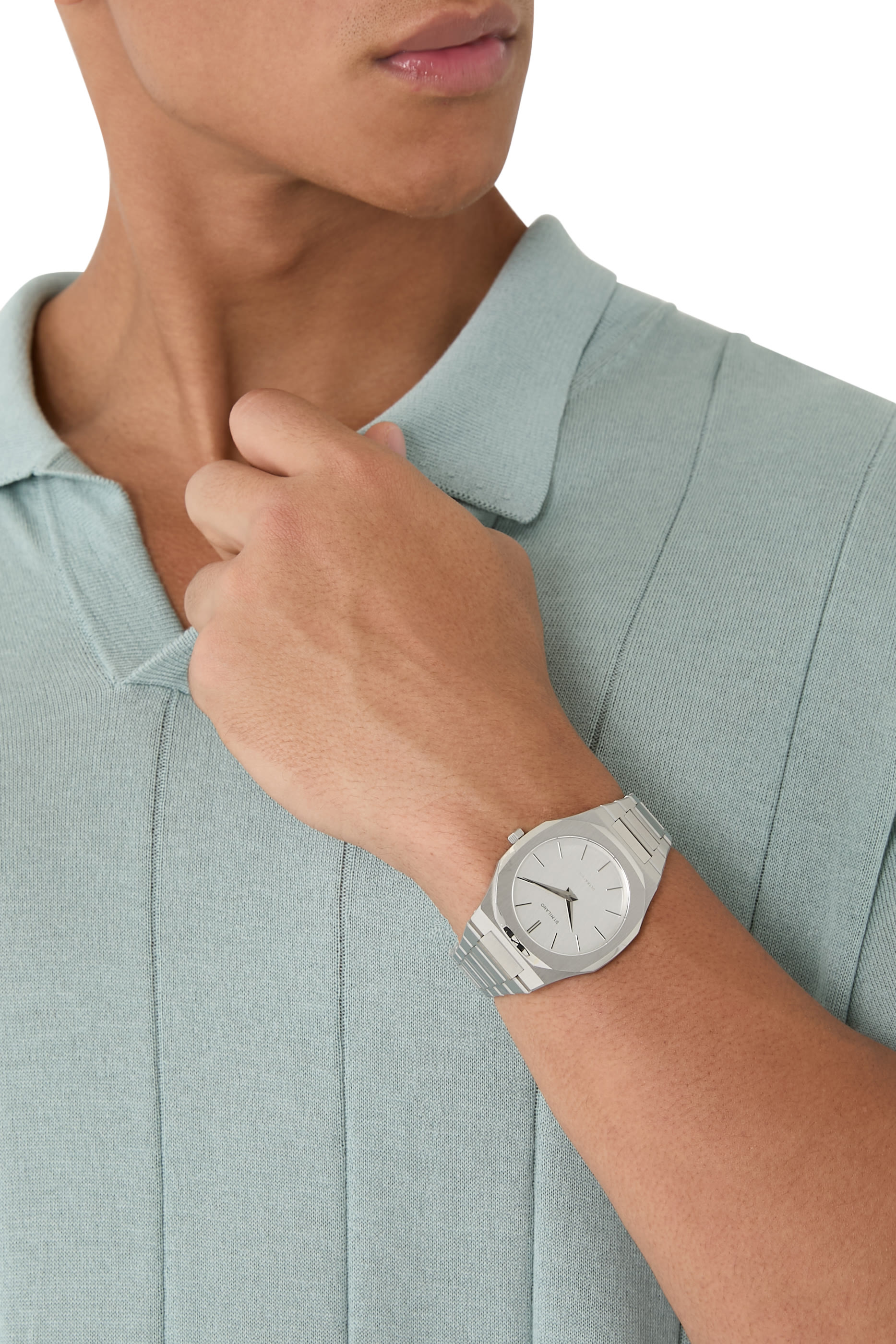 ساعة الترا ثن كوارتز ستانلس ستيل