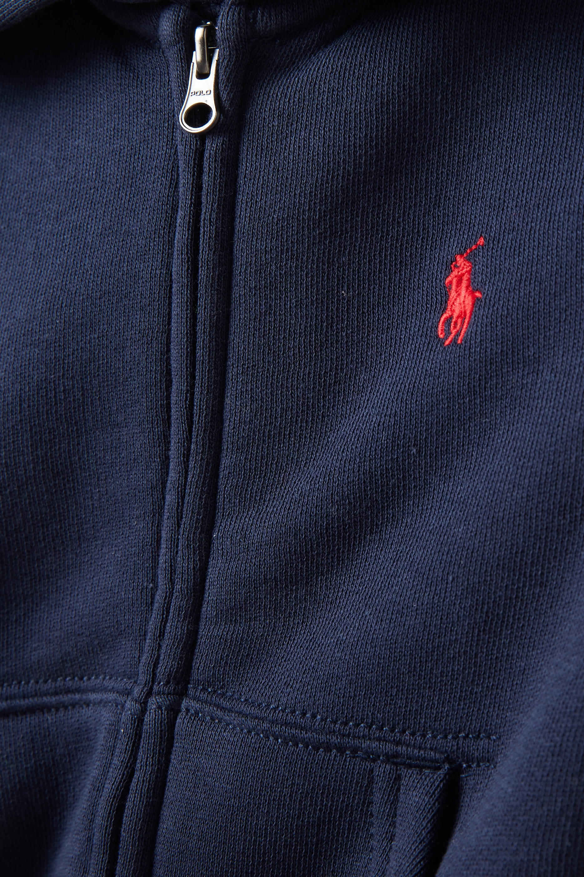 هودي بسحاب صوف للأطفال