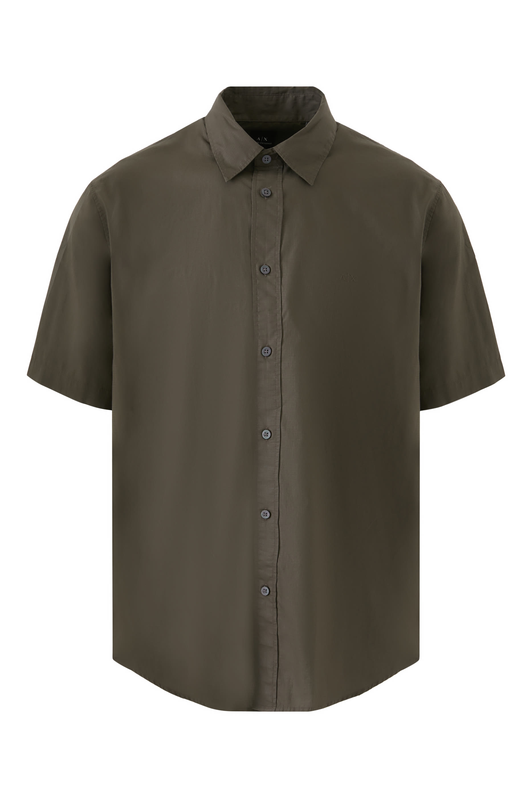 قميص مطرز بشعار الماركة