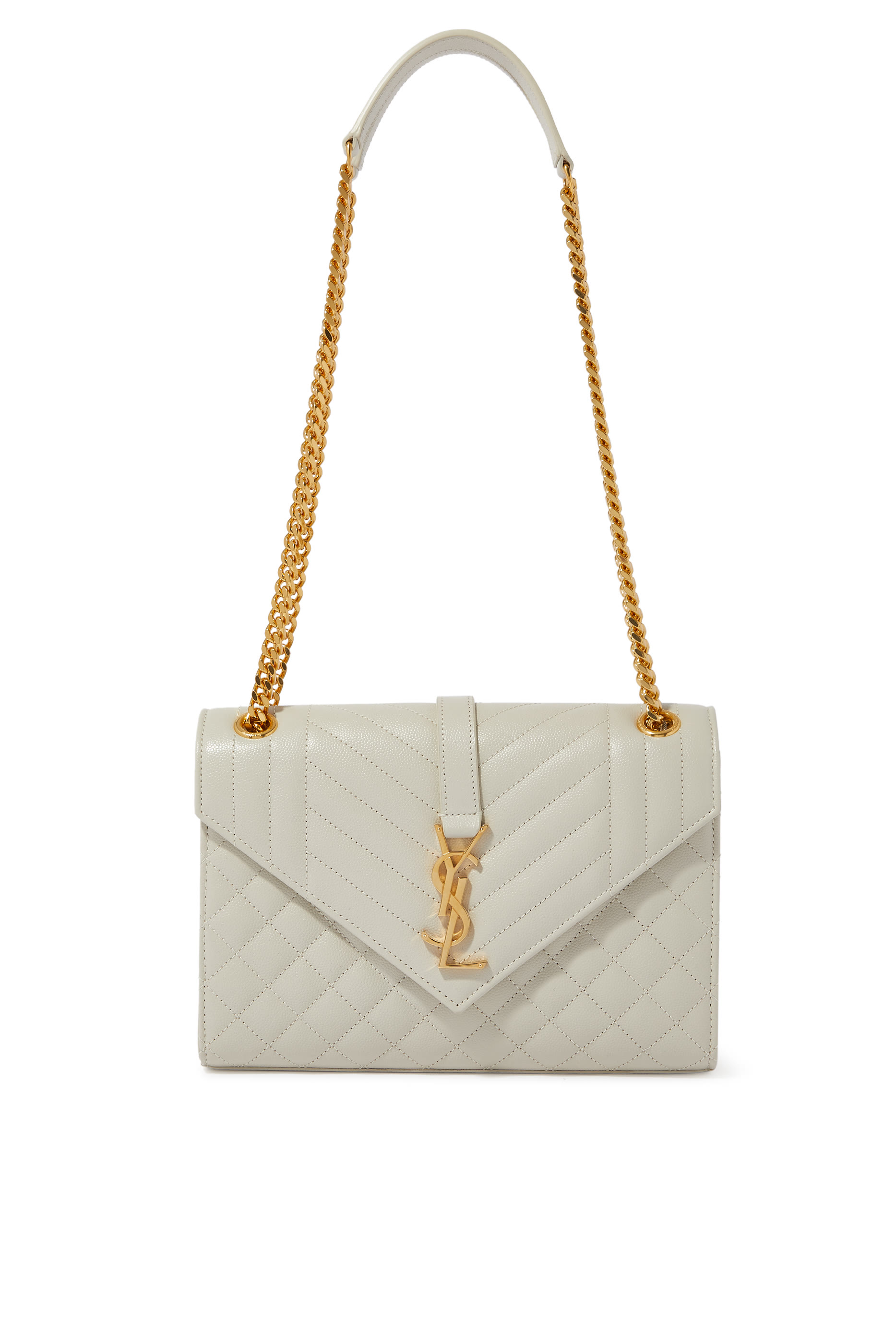 حقيبة متوسطة بتصميم ظرف وسلسلة