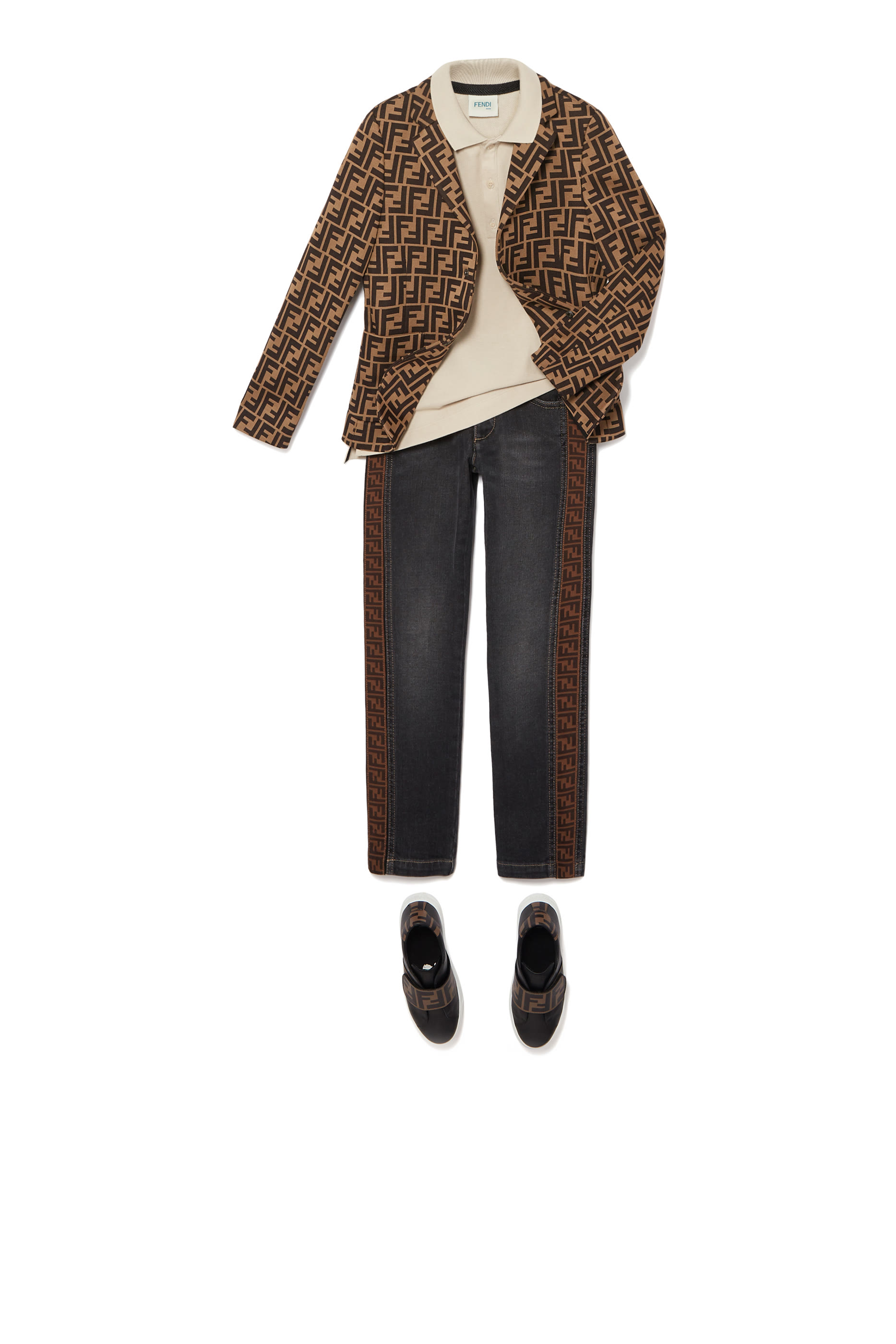 جاكيت قطن جاكار بشعار FF