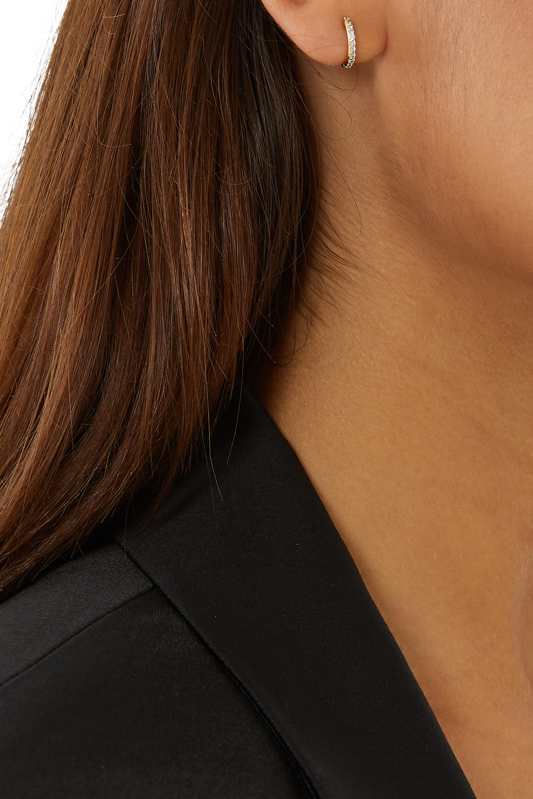 أقراط هاجي تايني توينكلز مرصعة بكريستال بافيه