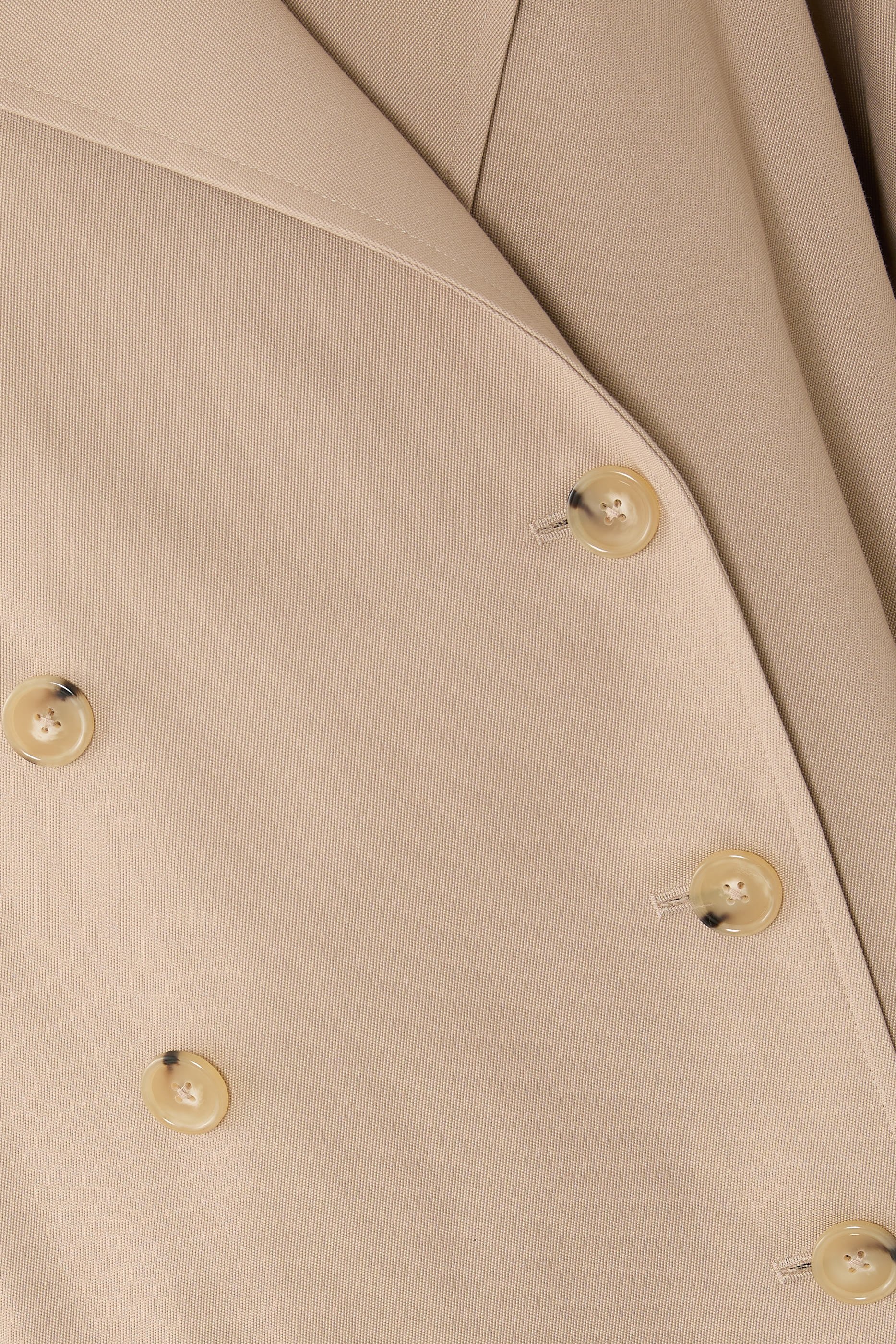 معطف ترينش بشعار الماركة