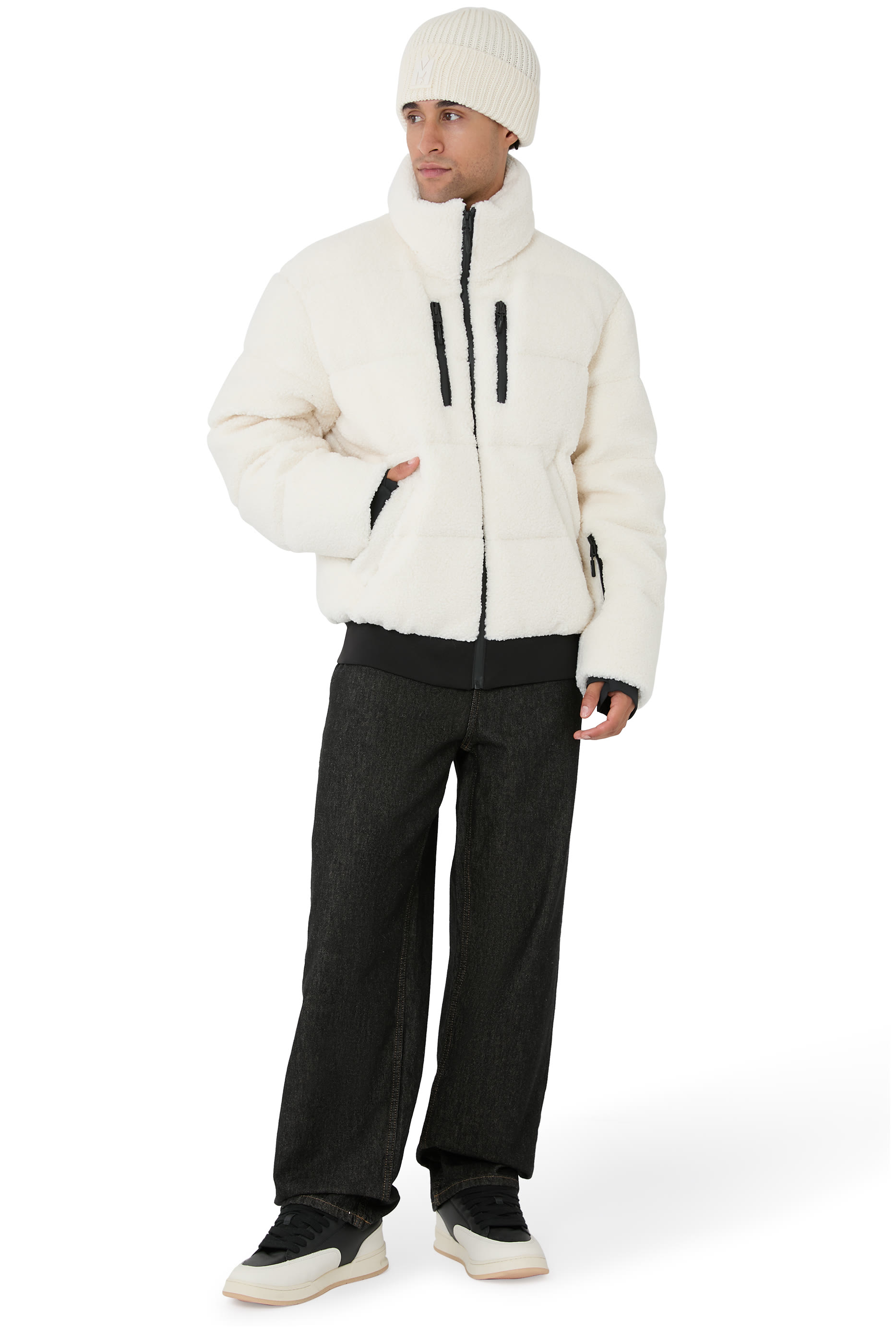 جاكيت شيبارد تيدي بتصميم مبطن بالزغب