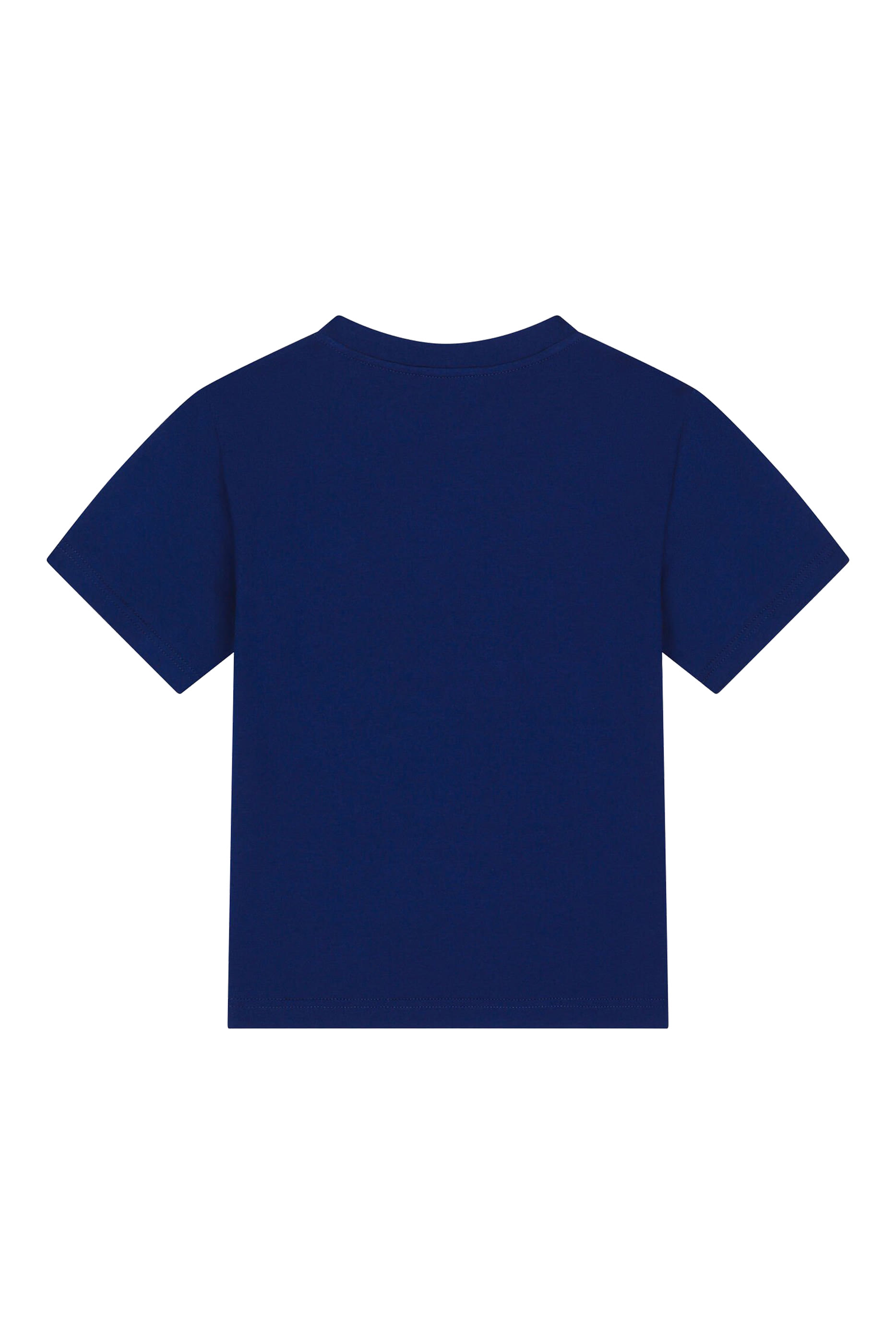 تيشيرت بشارة بشعار الماركة للأطفال