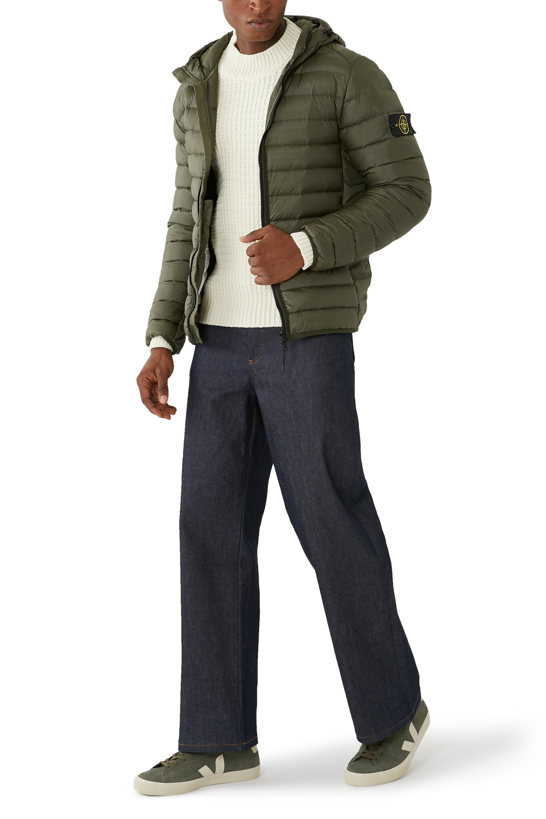 جاكيت مبطن بزغب حقيقي