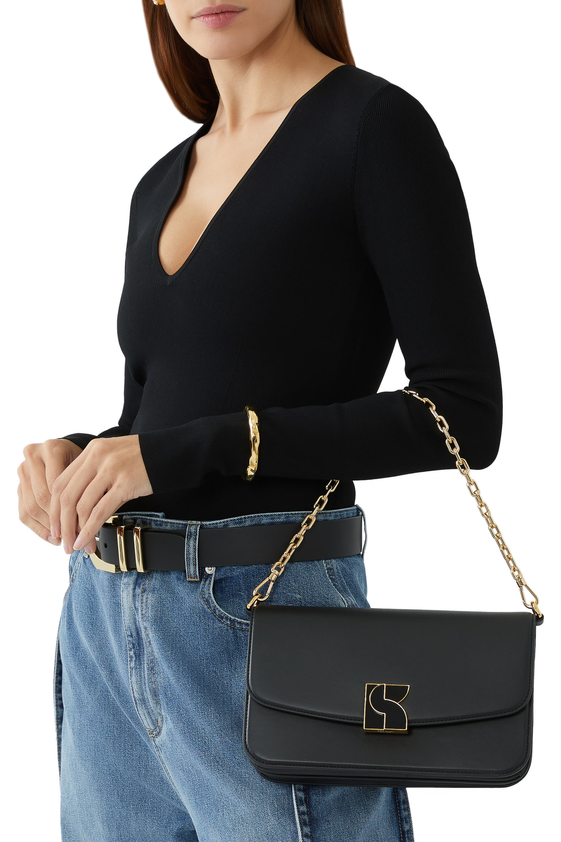 حقيبة كتف داكوتا متوسطة قابلة للتعديل