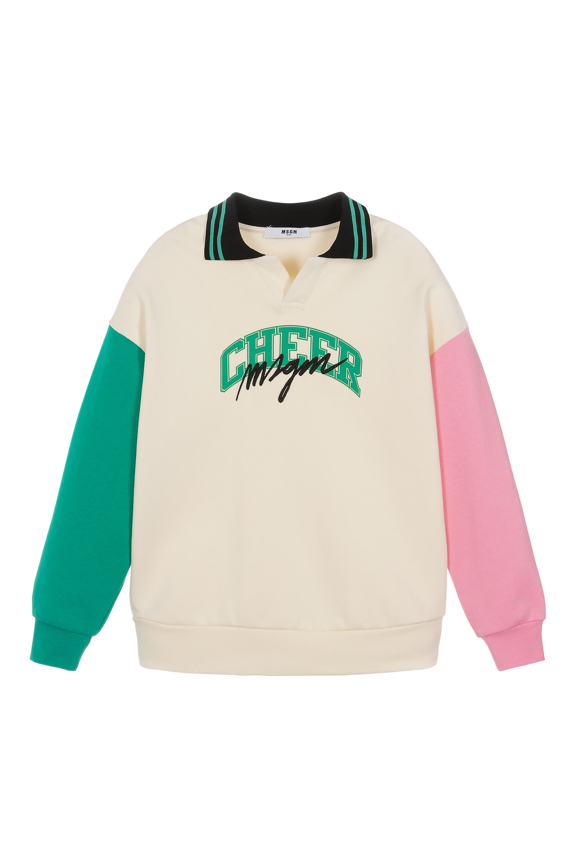 كنزة مقسم بألوان للأطفال