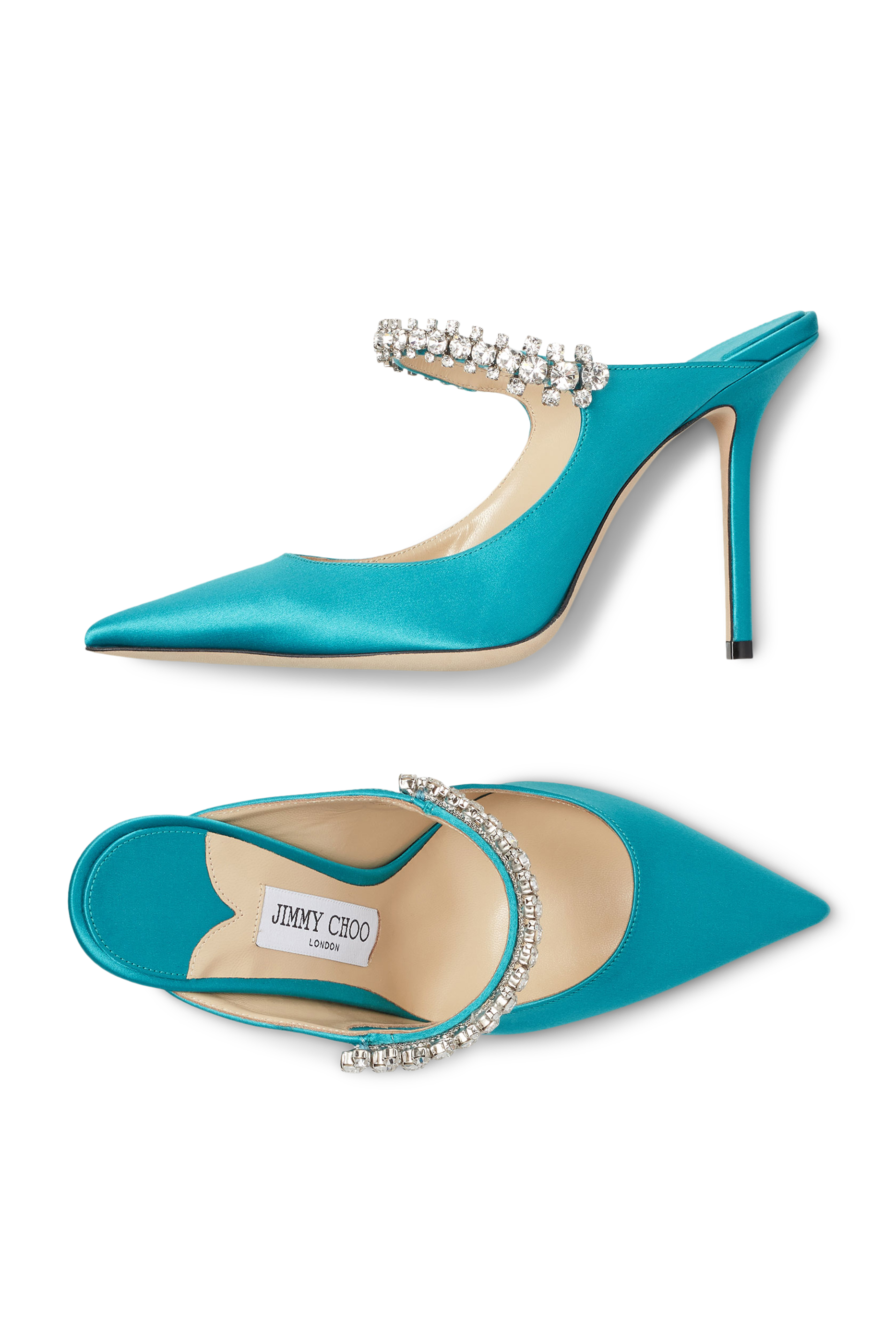 حذاء بينغ 100 ستان مفتوح من الخلف