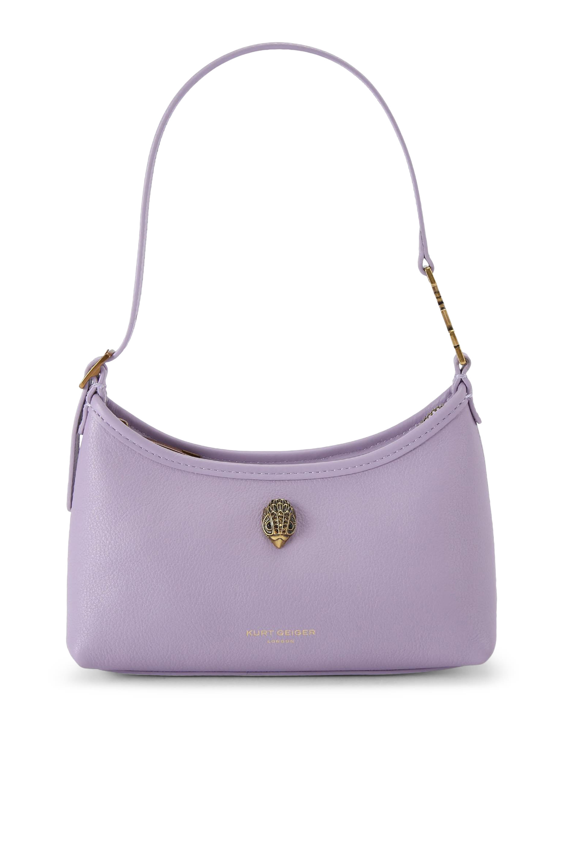 حقيبة بحمالة وشعار الماركة