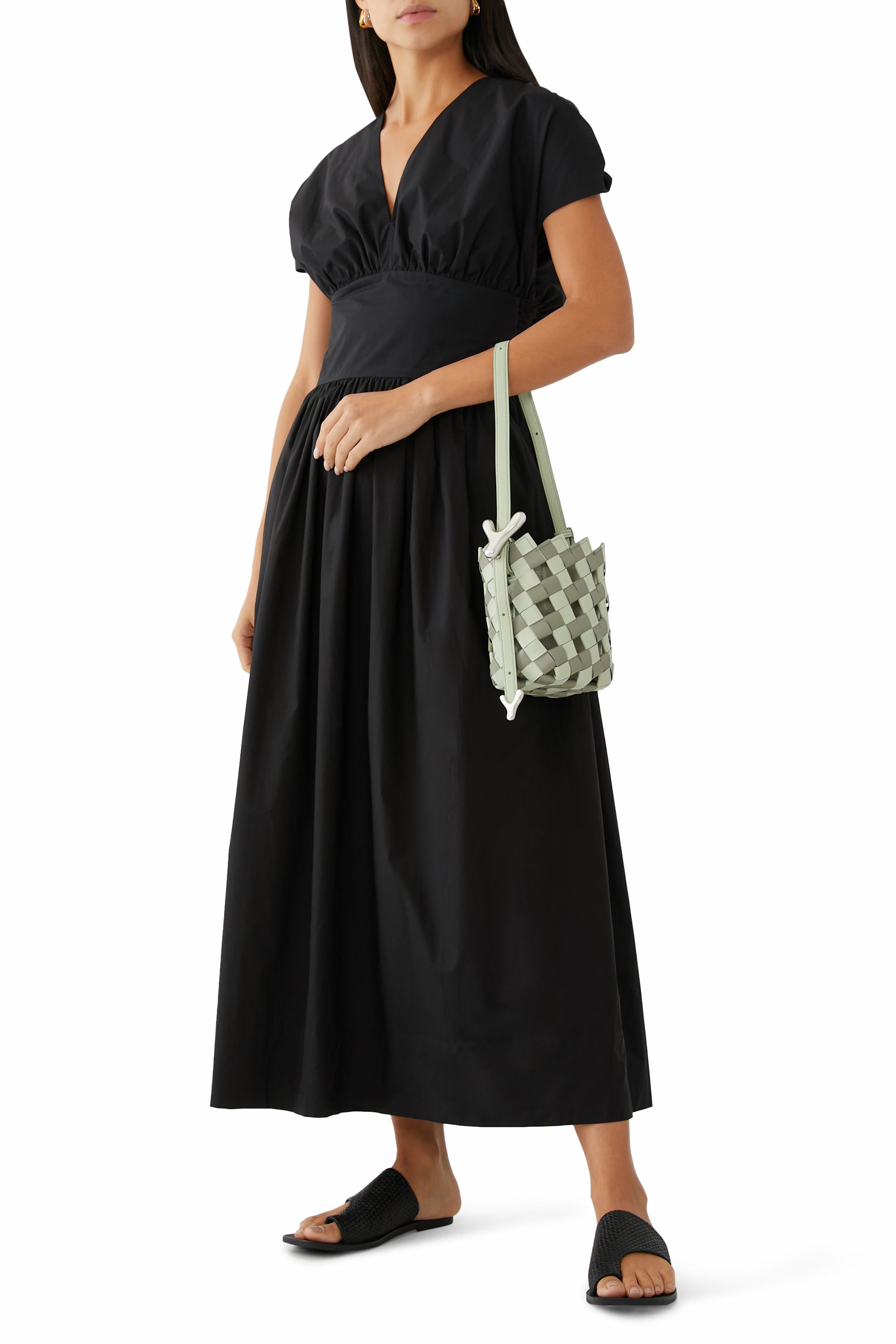 حقيبة باكيت واي واي مجدولة