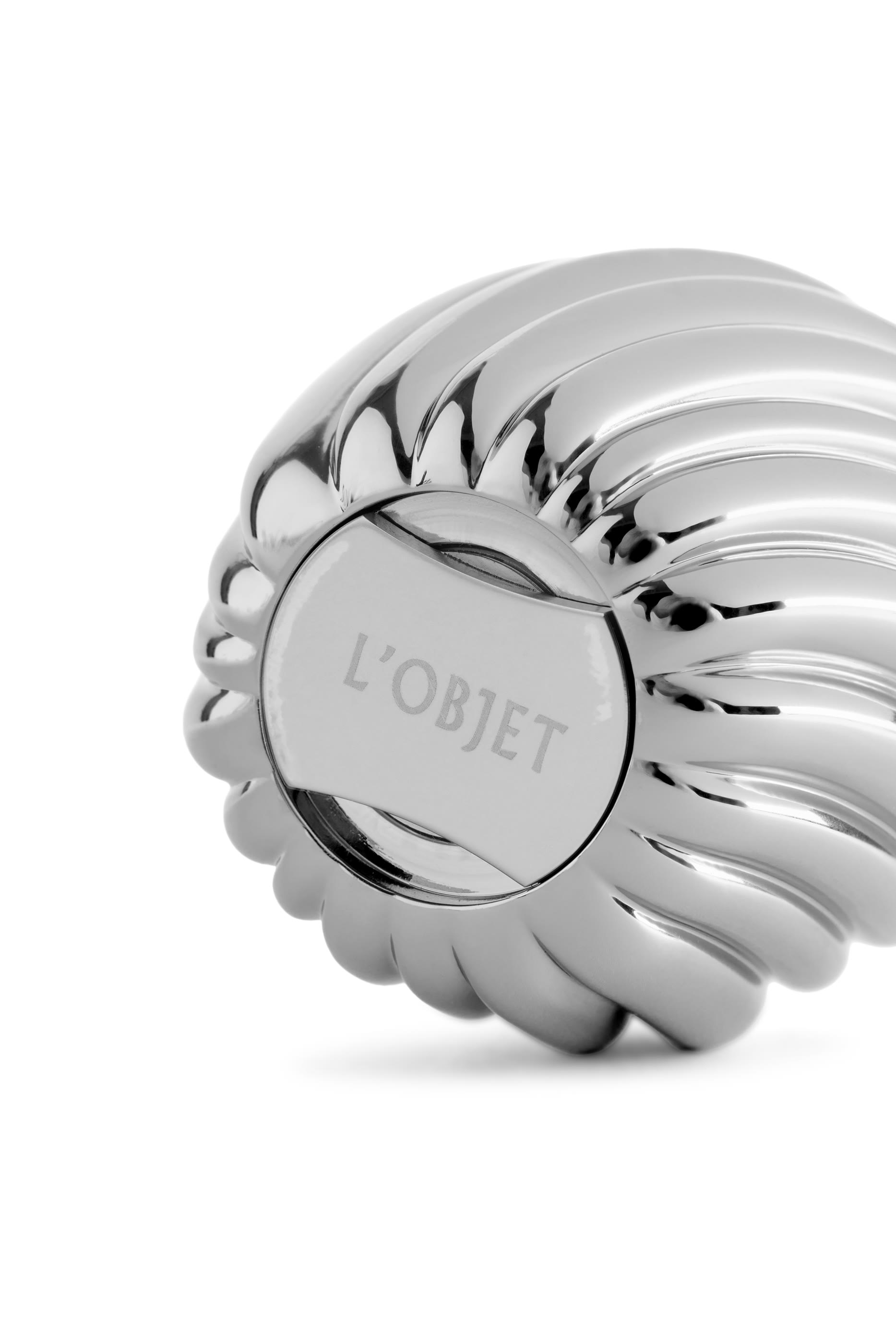 مجموعة مملحة ومبهرة بتصميم مموج بلاتينوم، قطعتين