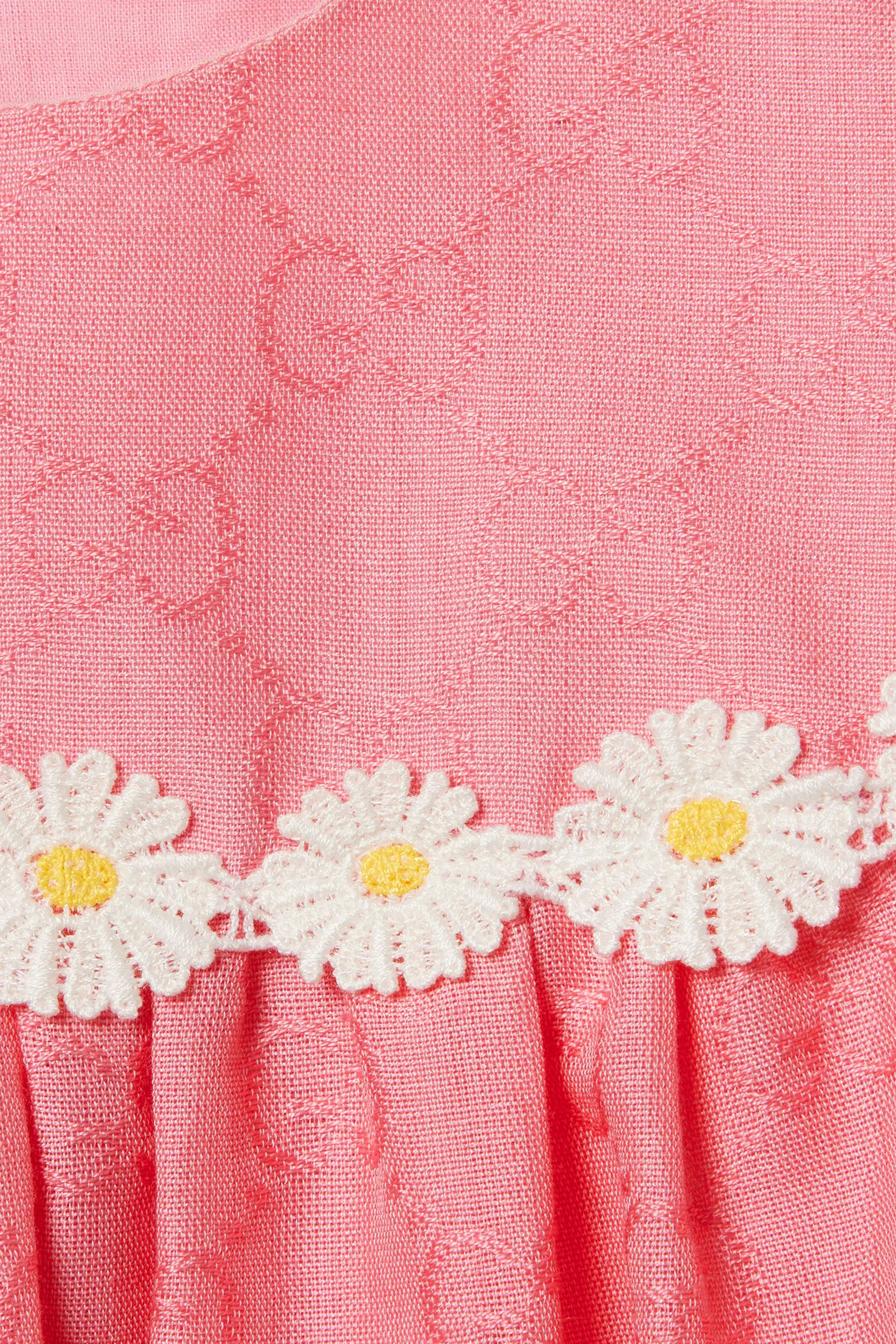 فستان بشعار الماركة قطن للأطفال