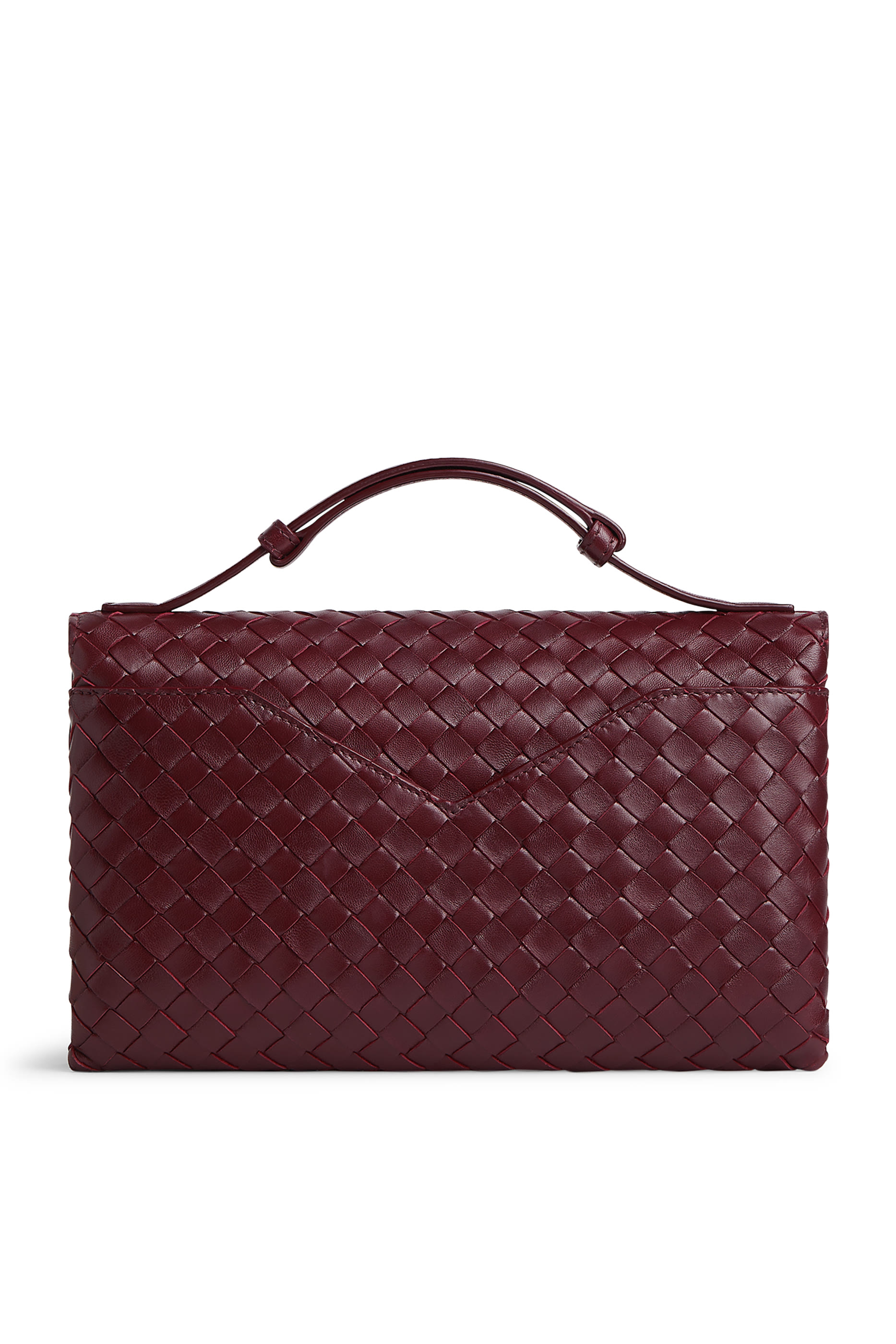 حقيبة بقفل بتصميم عقدة