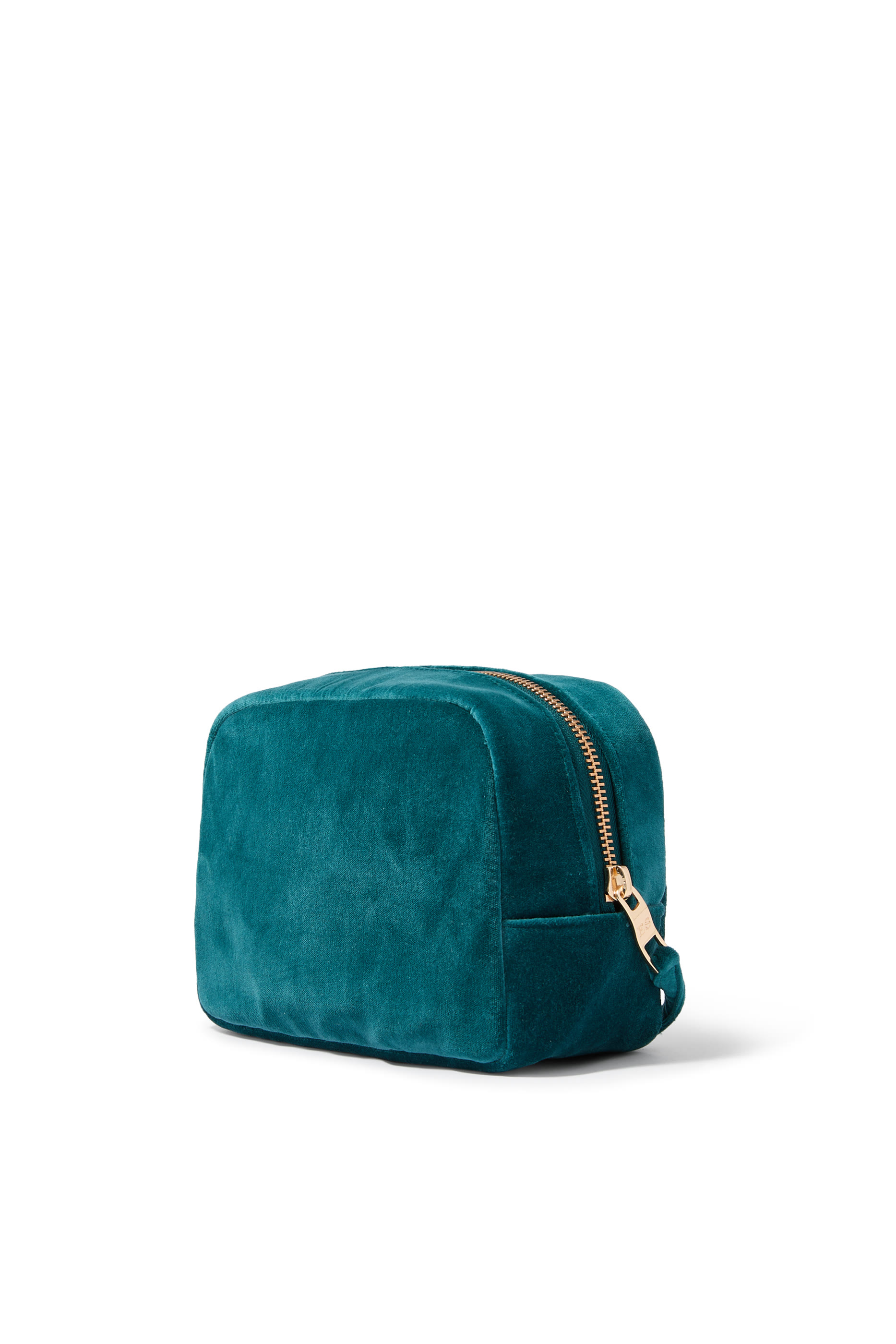 حقيبة مستحضرات التجميل بزهور اللوتس