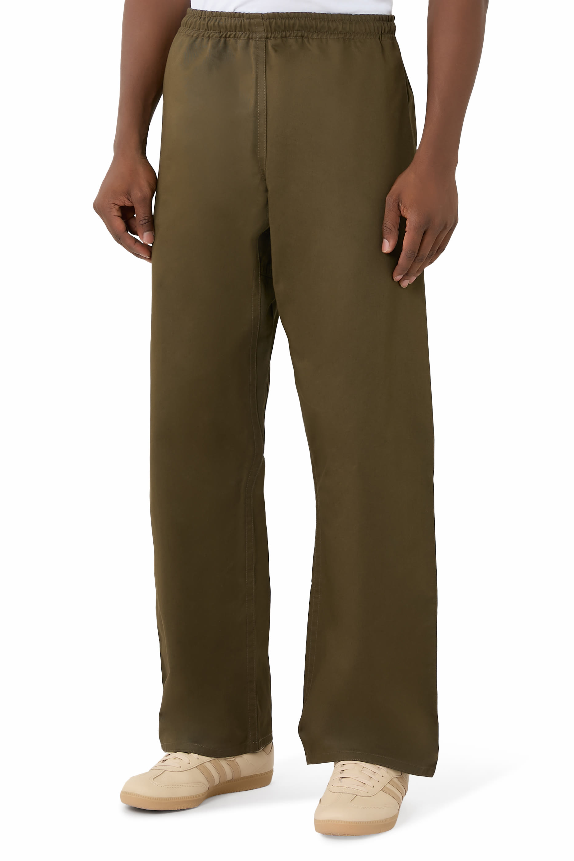 بنطال بقصة ساق مستقيمة جبردين