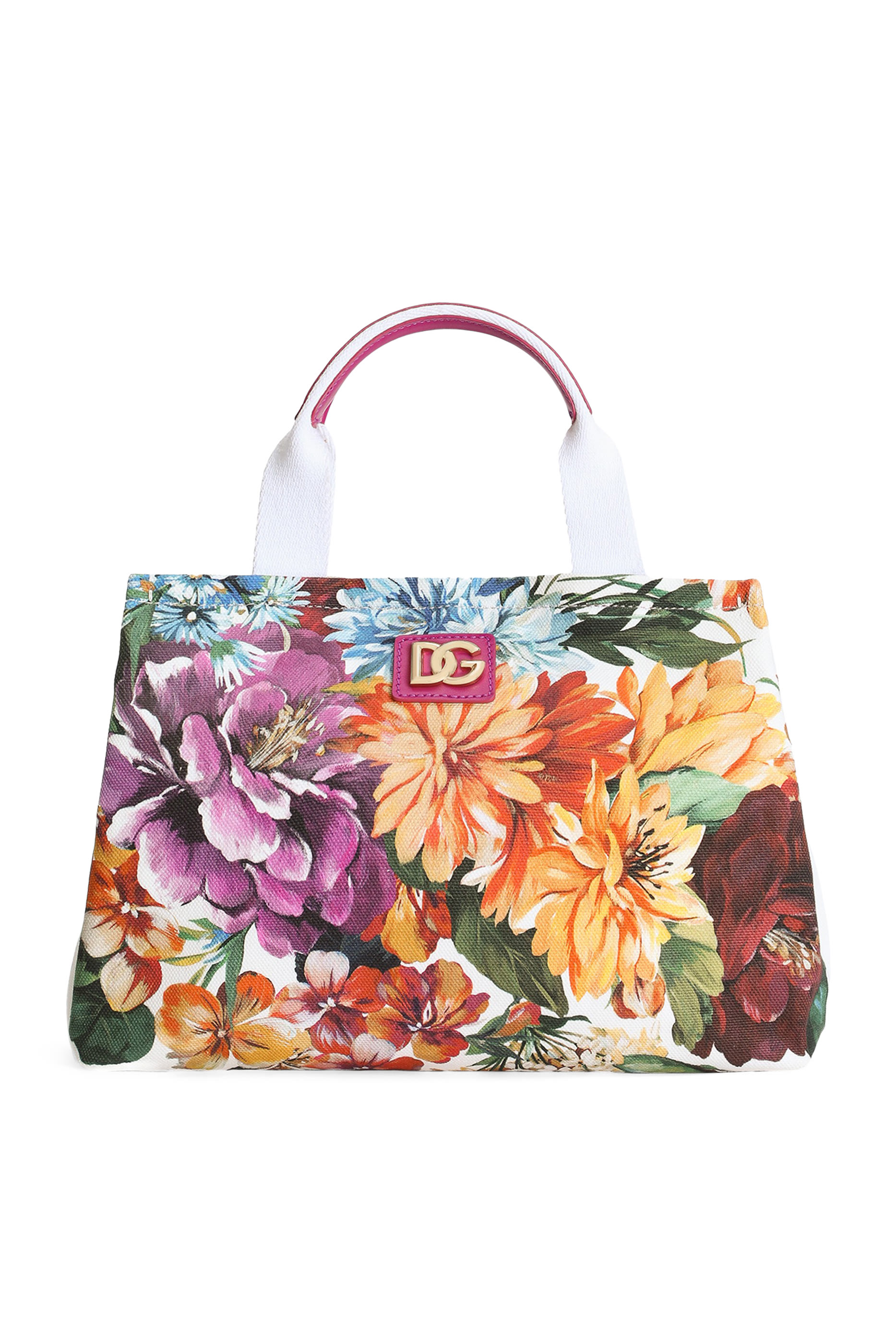 حقيبة يد بنقشة قماش قنب للأطفال