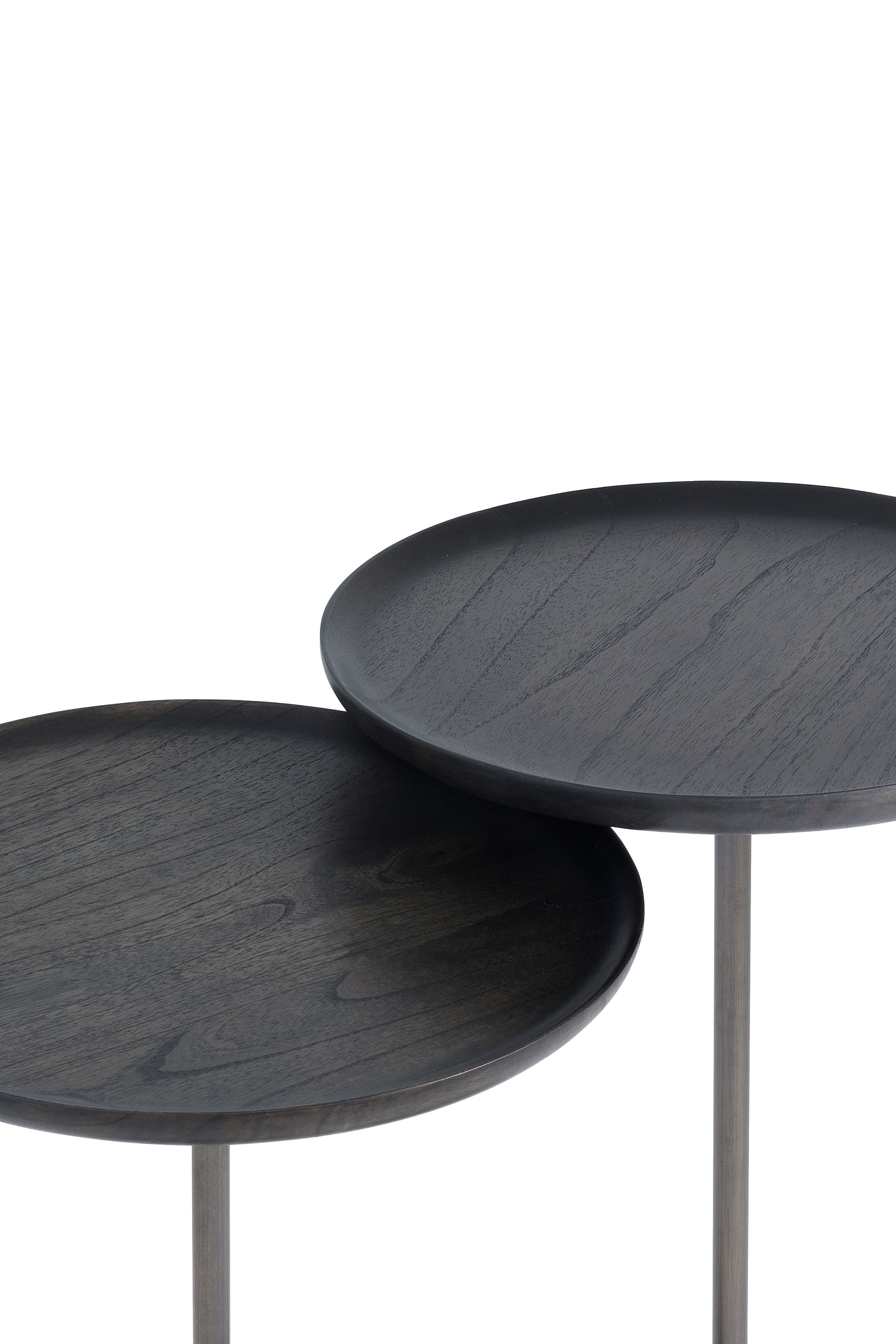 طقم طاولات جانبية بوجليا، قطعتان