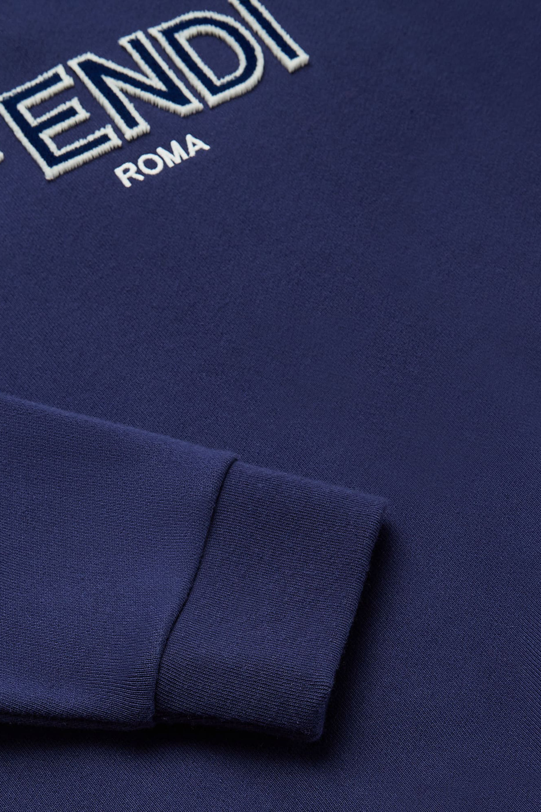 سويت شيرت بشعار الماركة للأطفال