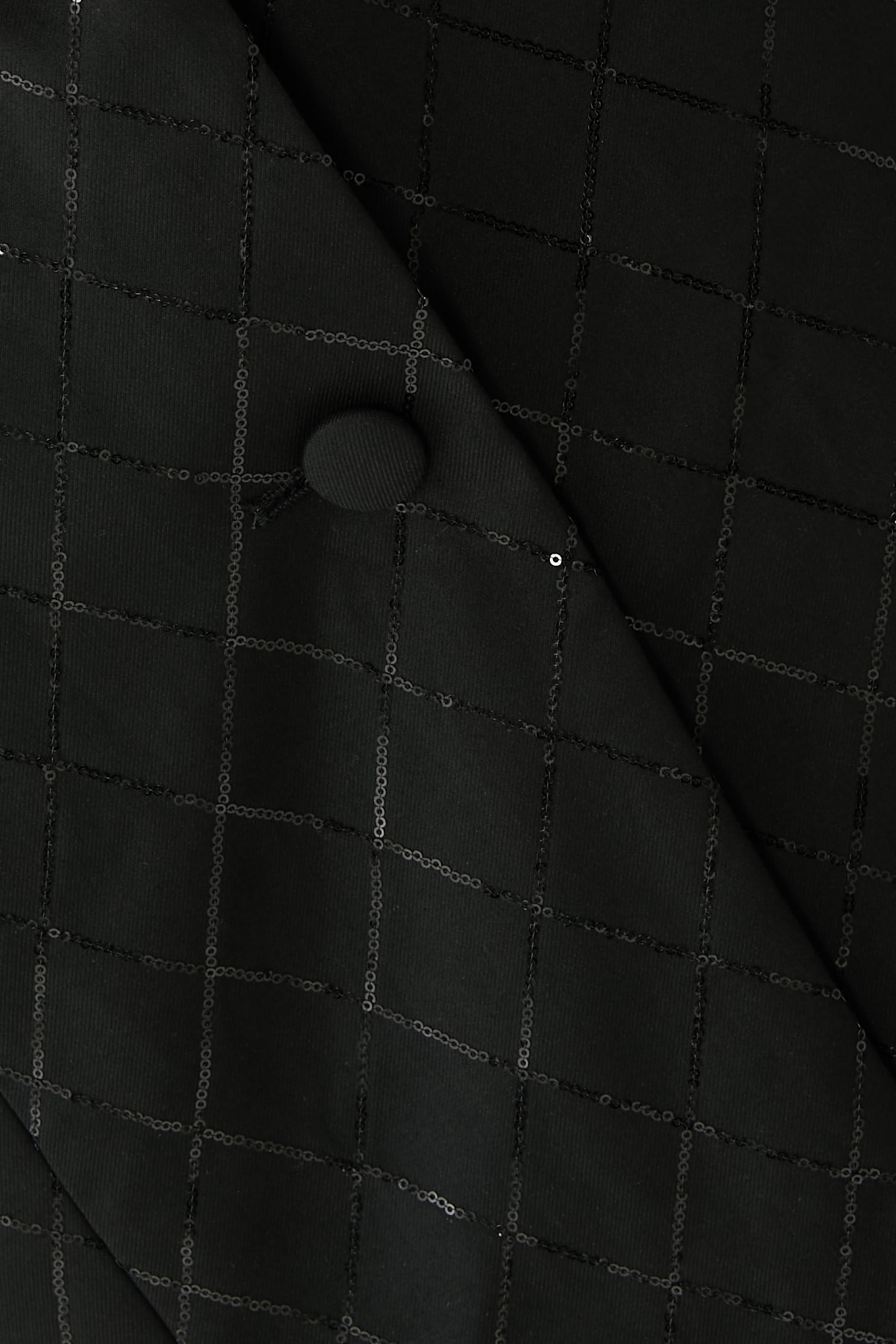 بليزر بقصة فضفاضة وترتر