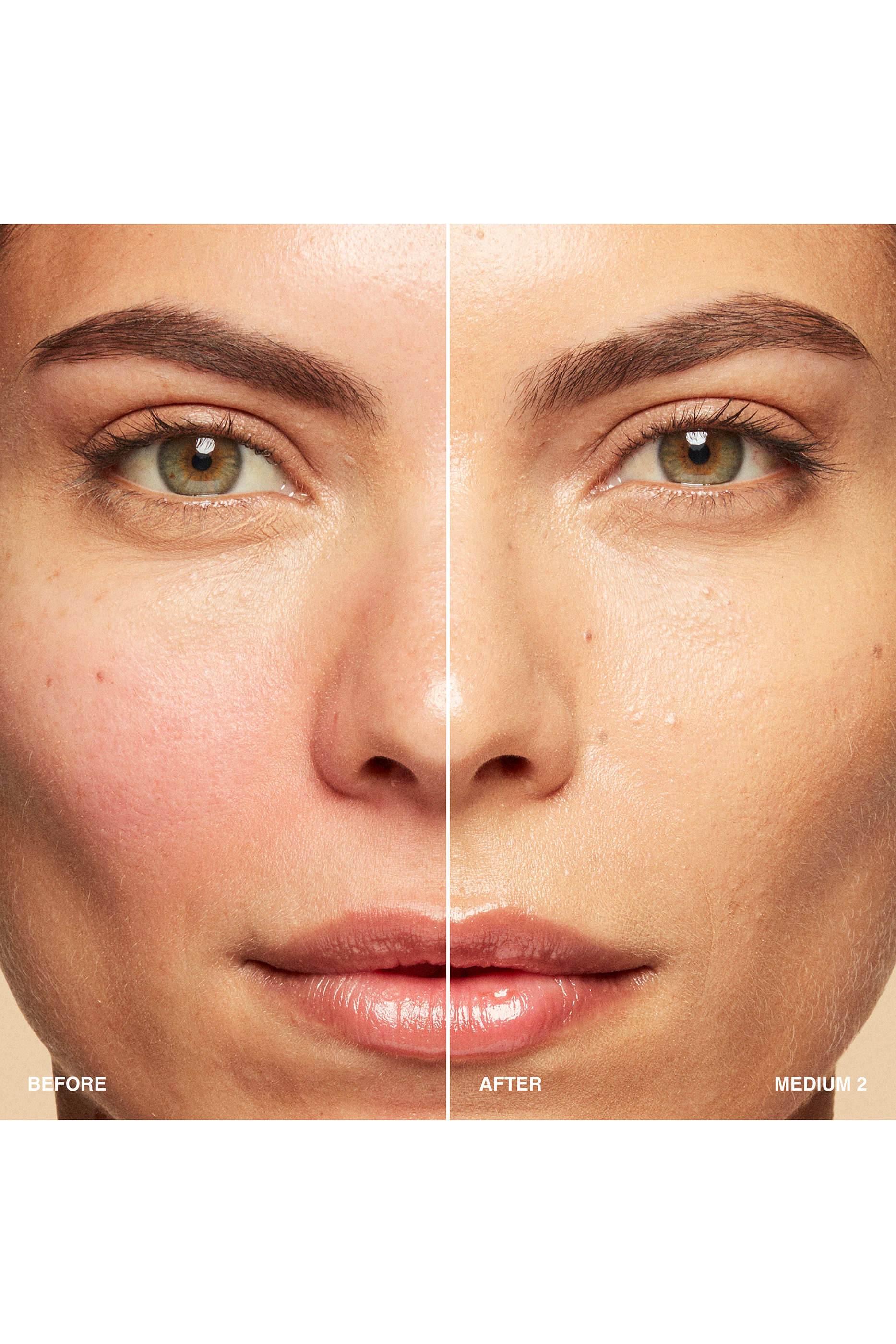 واقي شمس ملون غني بالفيتامينات وعامل حماية SPF 15