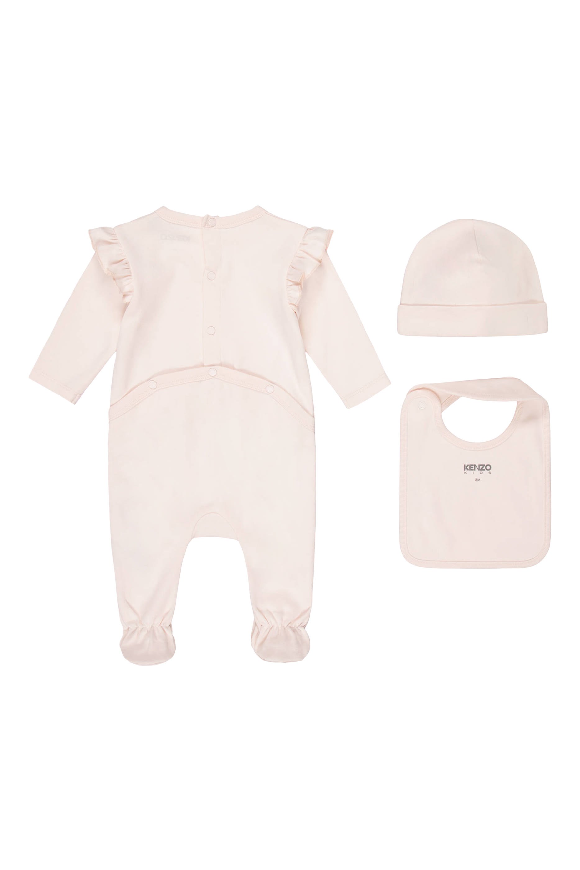 طقم لباس قطعة واحدة بطبعة نمر للرضع