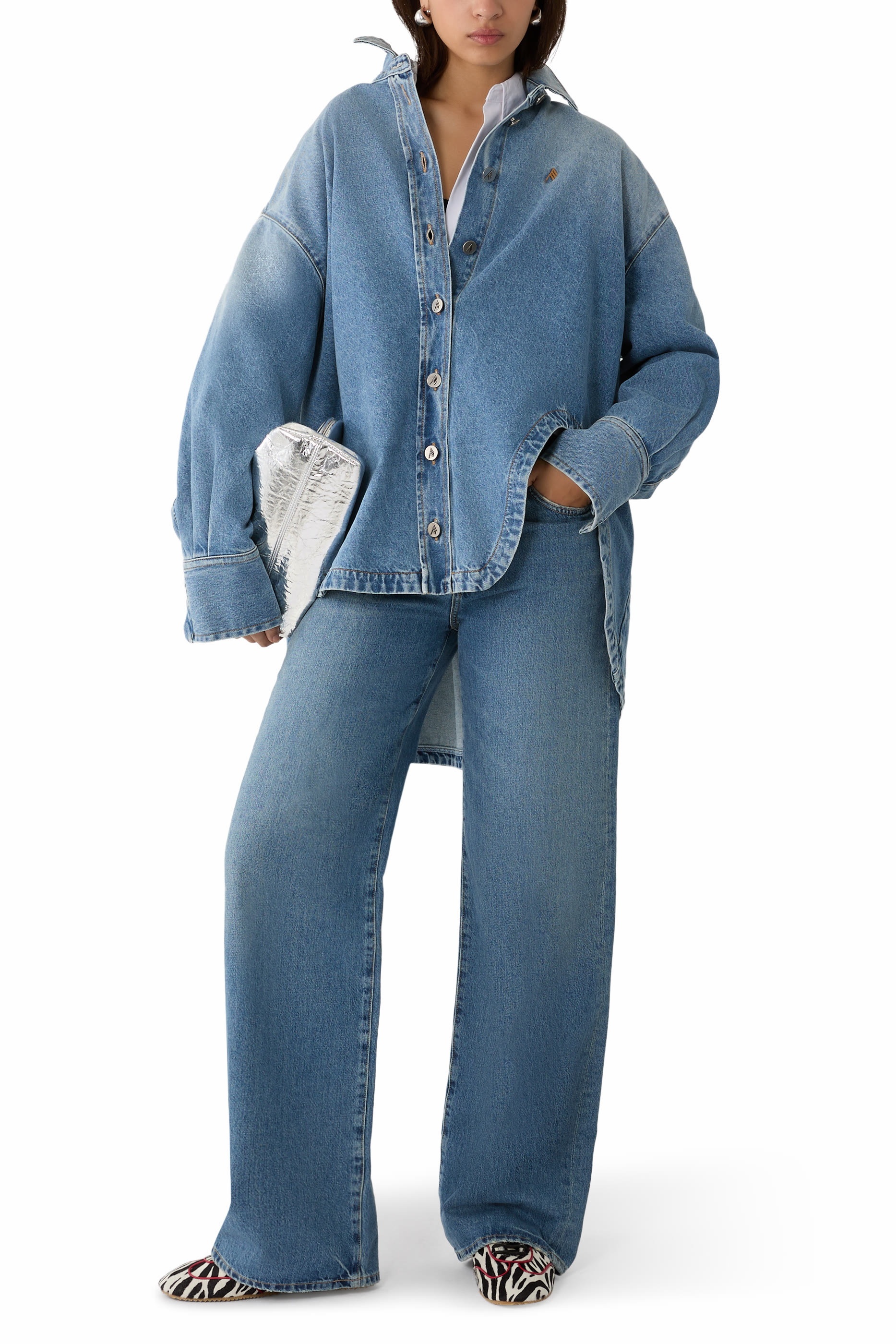 جاكيت ديانا بنمط قميص