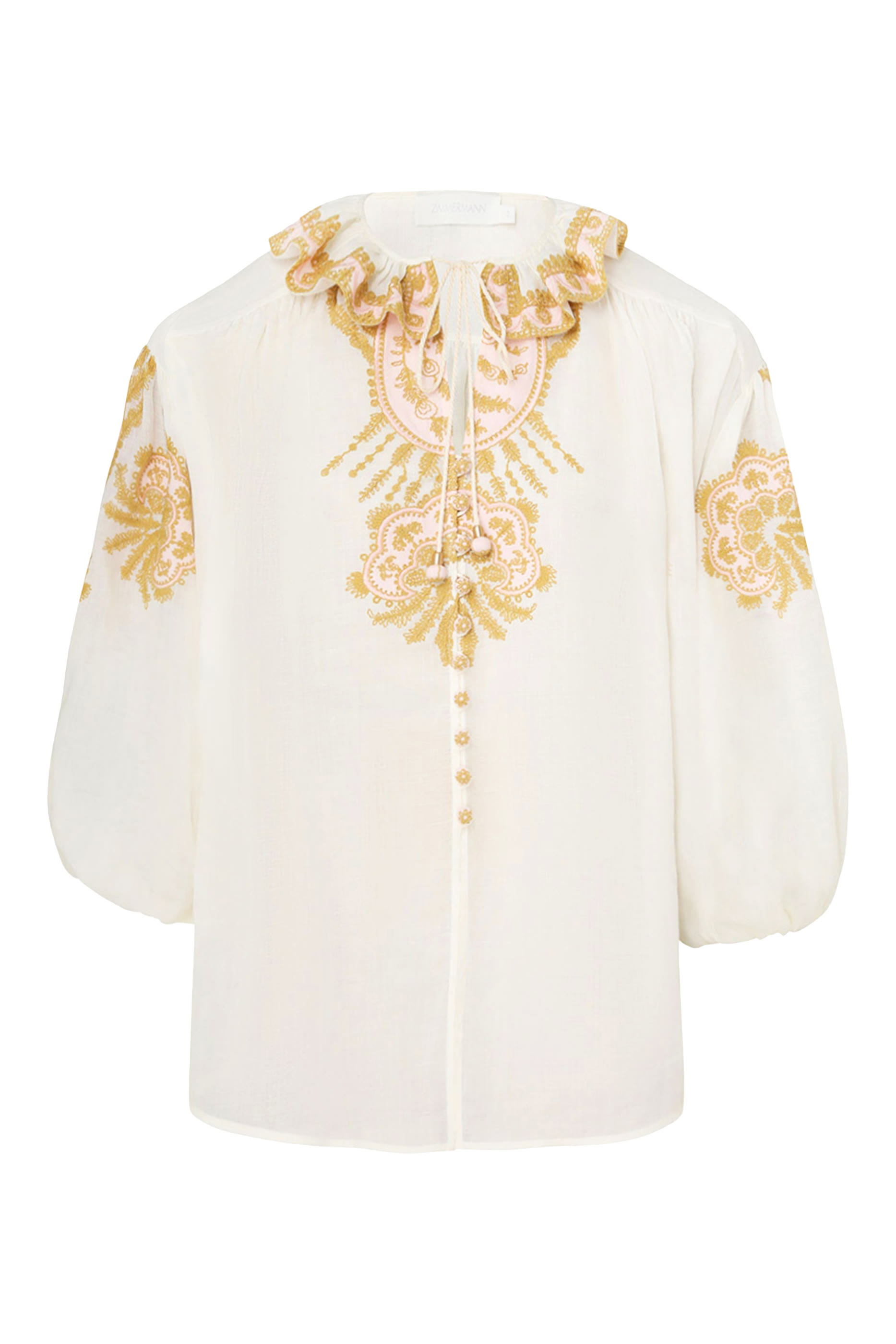 قميص ويفرلي مطرز رامي