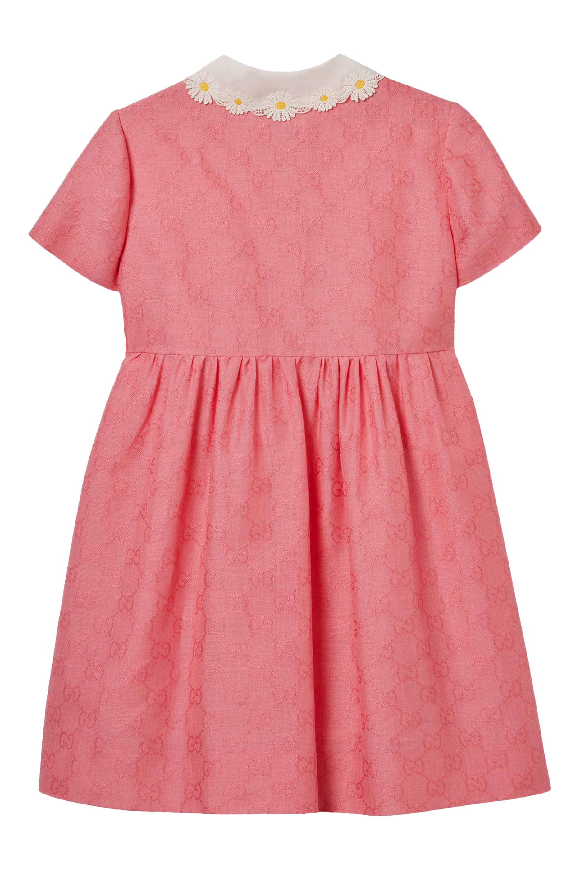 فستان بشعار الماركة قطن للأطفال