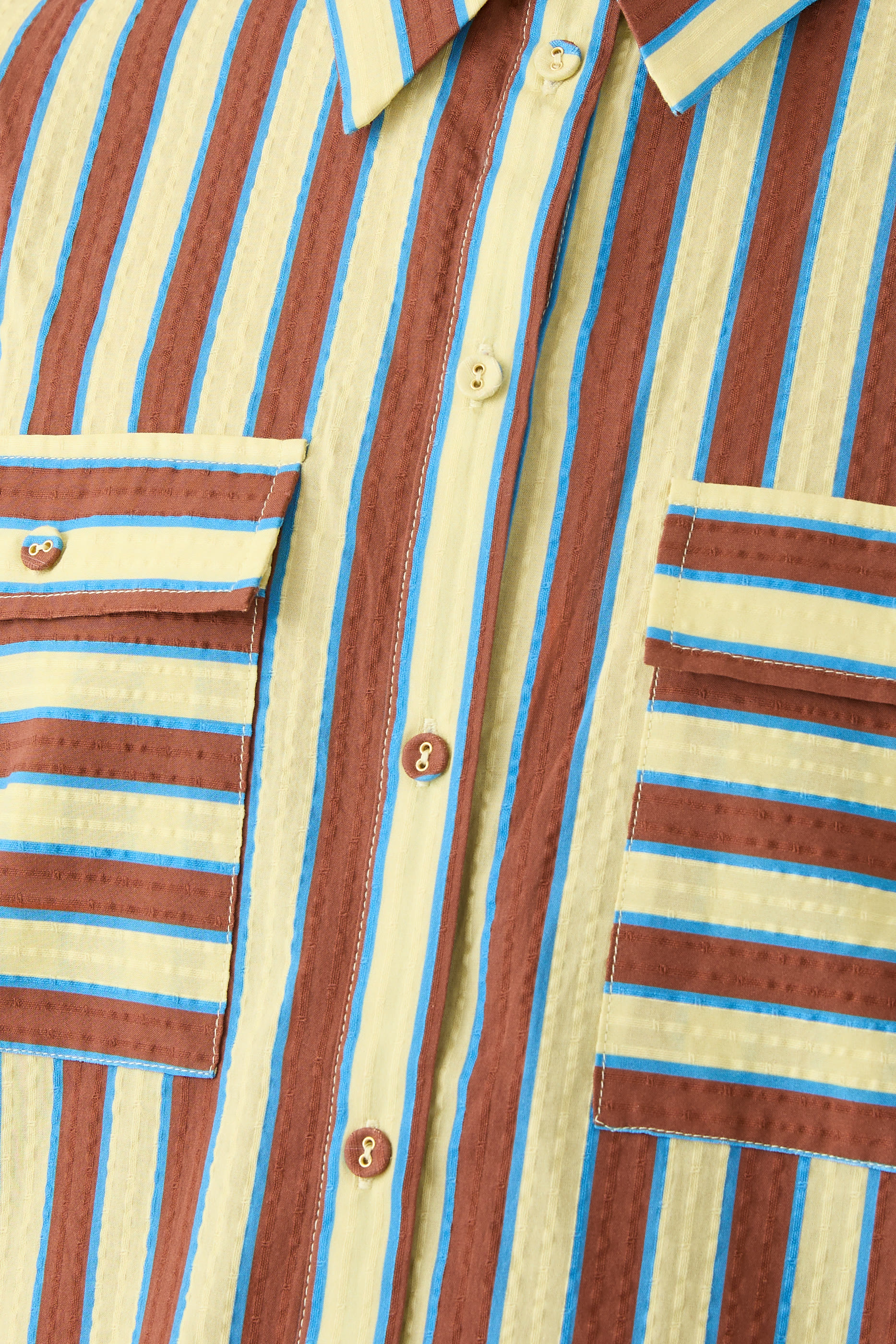 قميص تامسين بكشكش للشاطئ