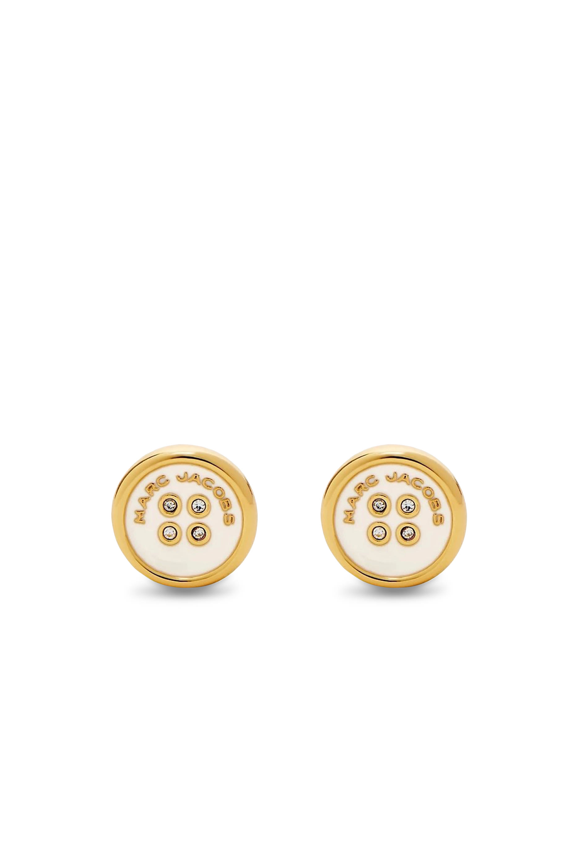 أقراط بتصميم أزرار