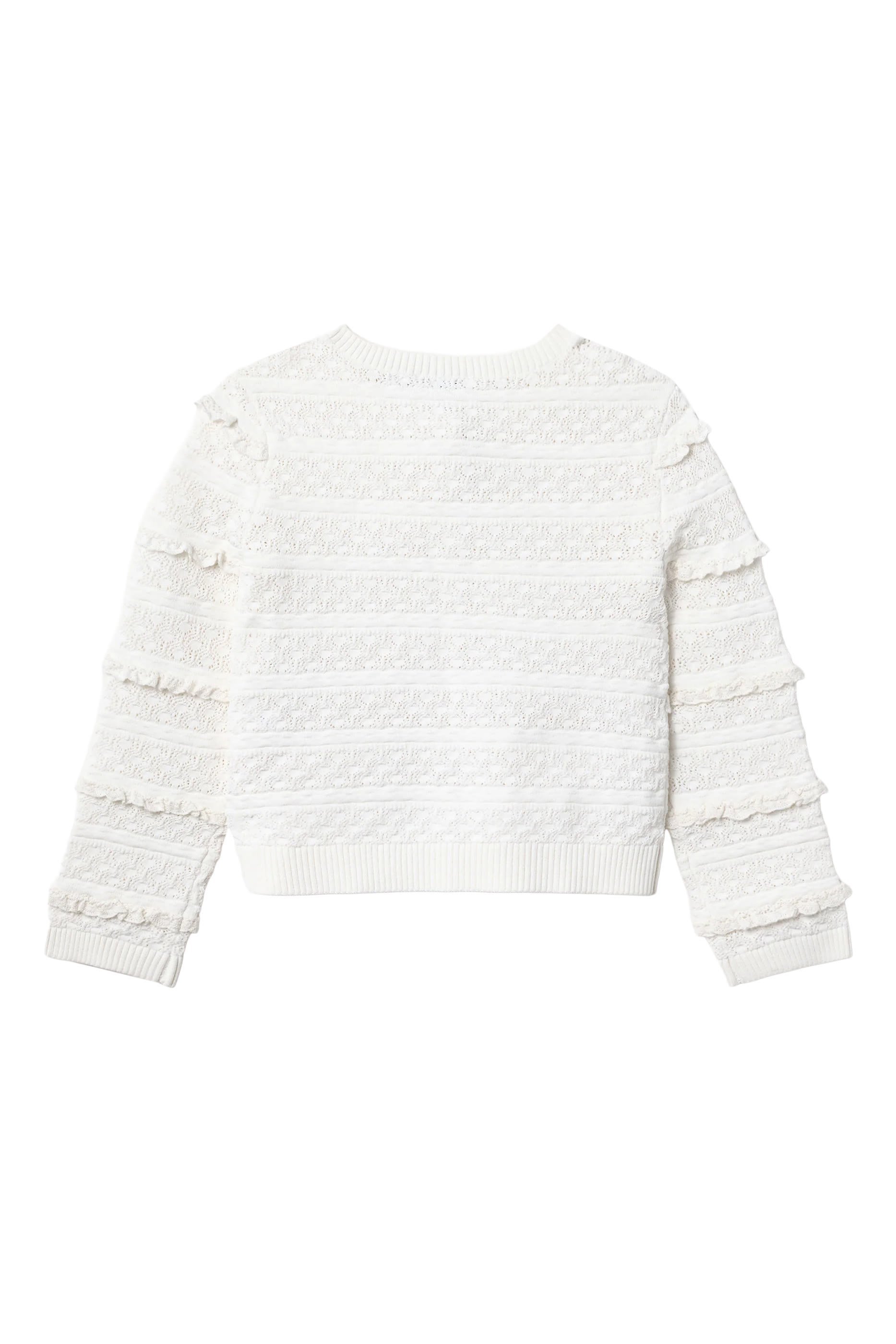 Kids Cherry Motif Cardigan