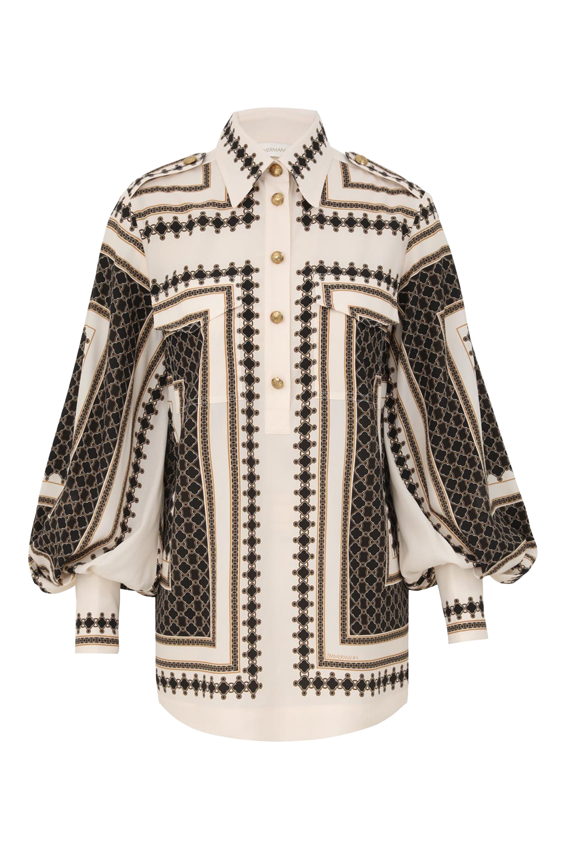 Hypnotic Pocket Blouse