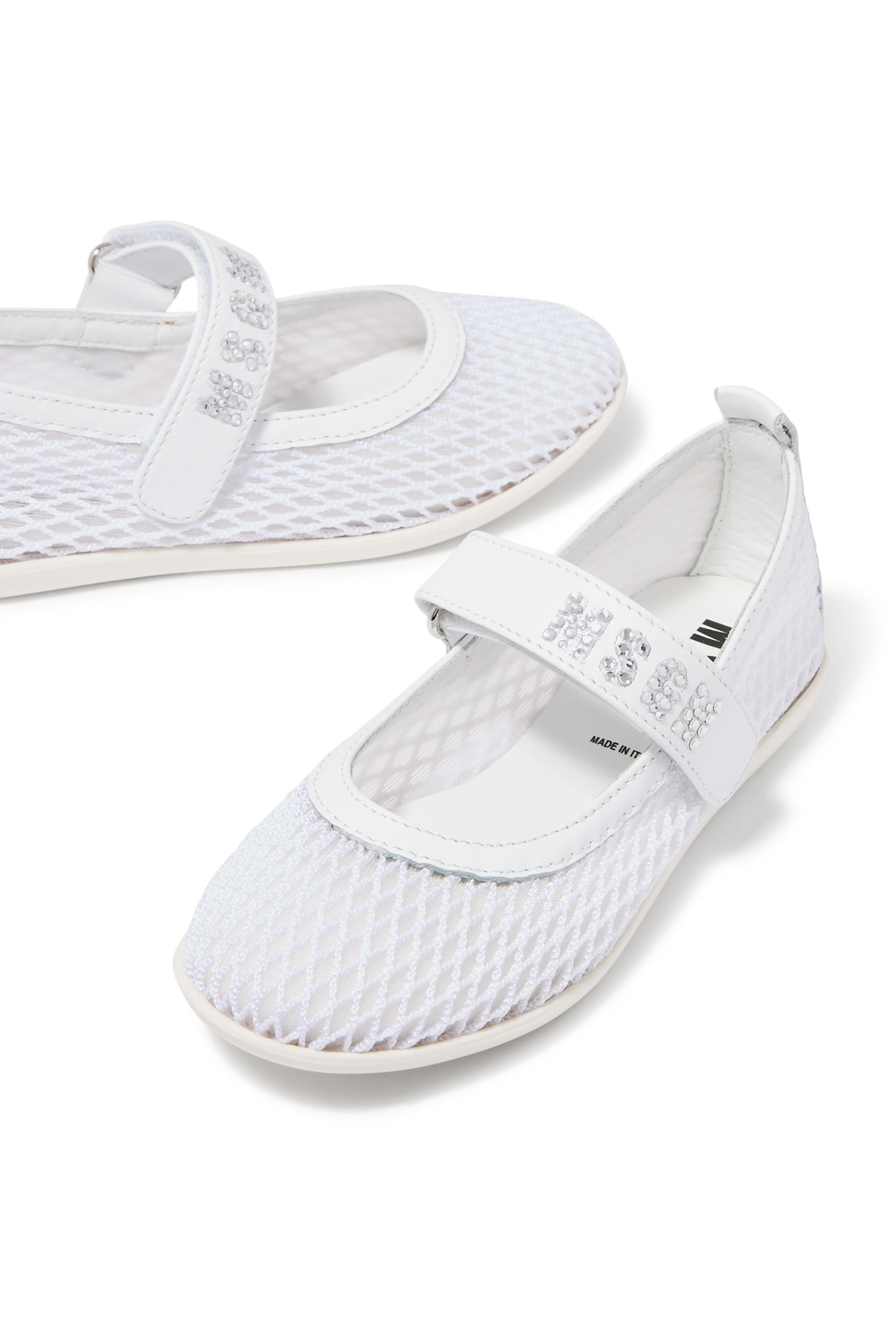 صندل ماري جين منسوج للأطفال