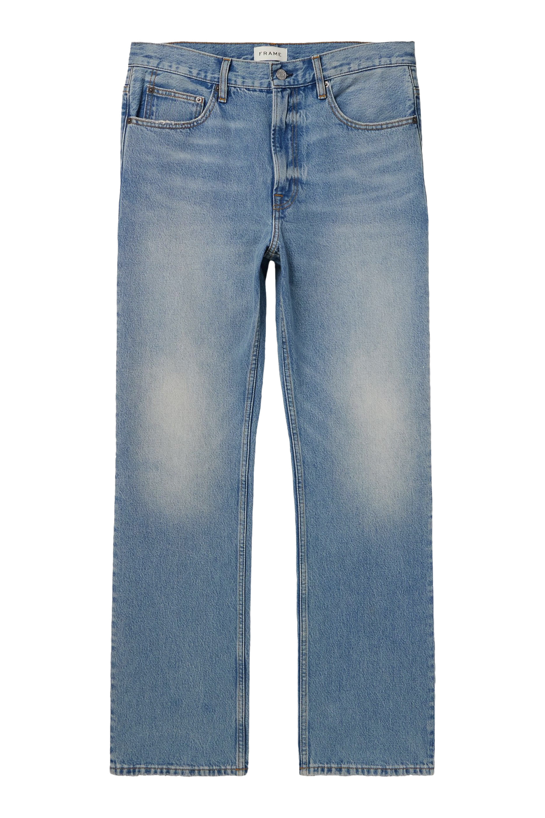 بنطال جينز ابي بقصة مريحة