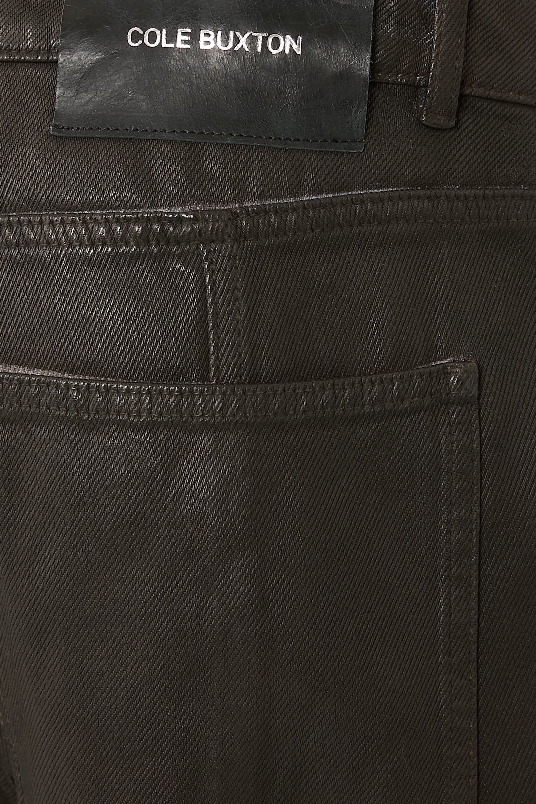 بنطال جينز مطلي بالشمع