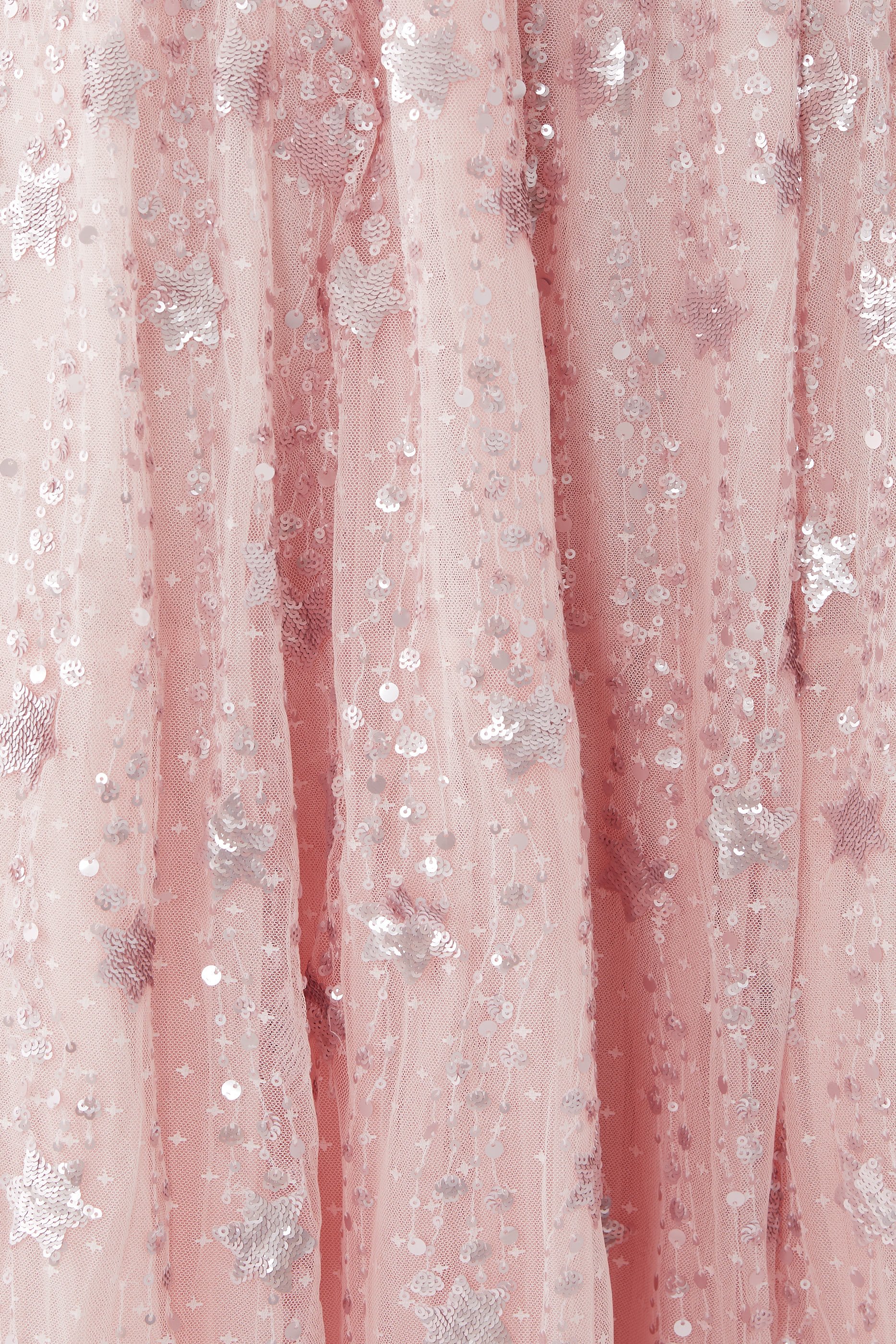 فستان سهرة شوتينغ ستار بأكمام طويلة بطول الكاحل